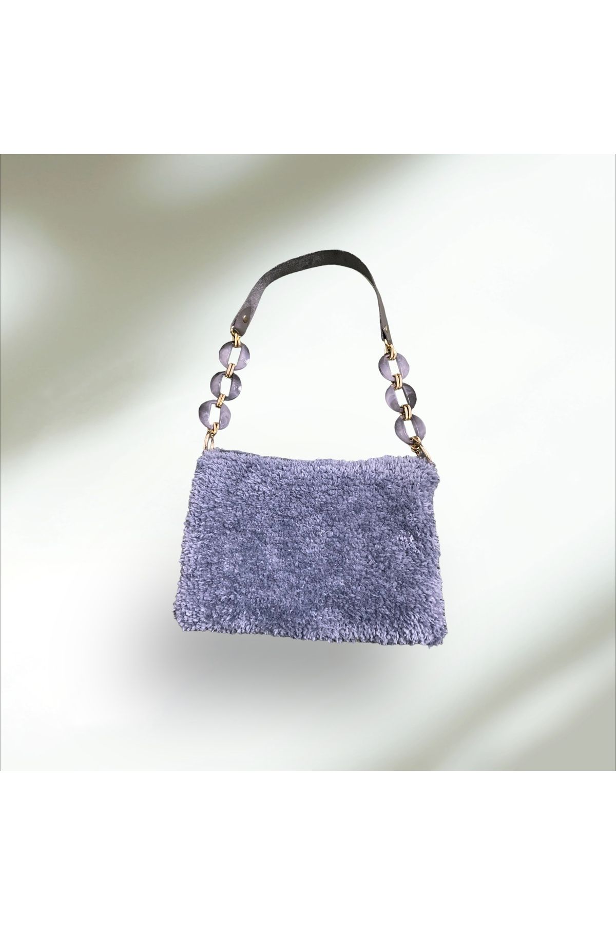 Lion-Puffy Rope Knitted Bag 1