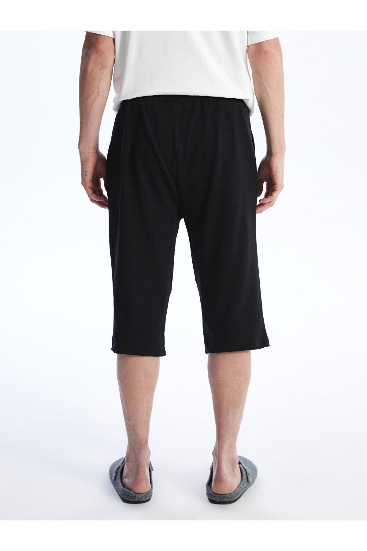 LC Waikiki-LCW DREAM - Men's Pajama Bottom Shorts, Standard Fit 5