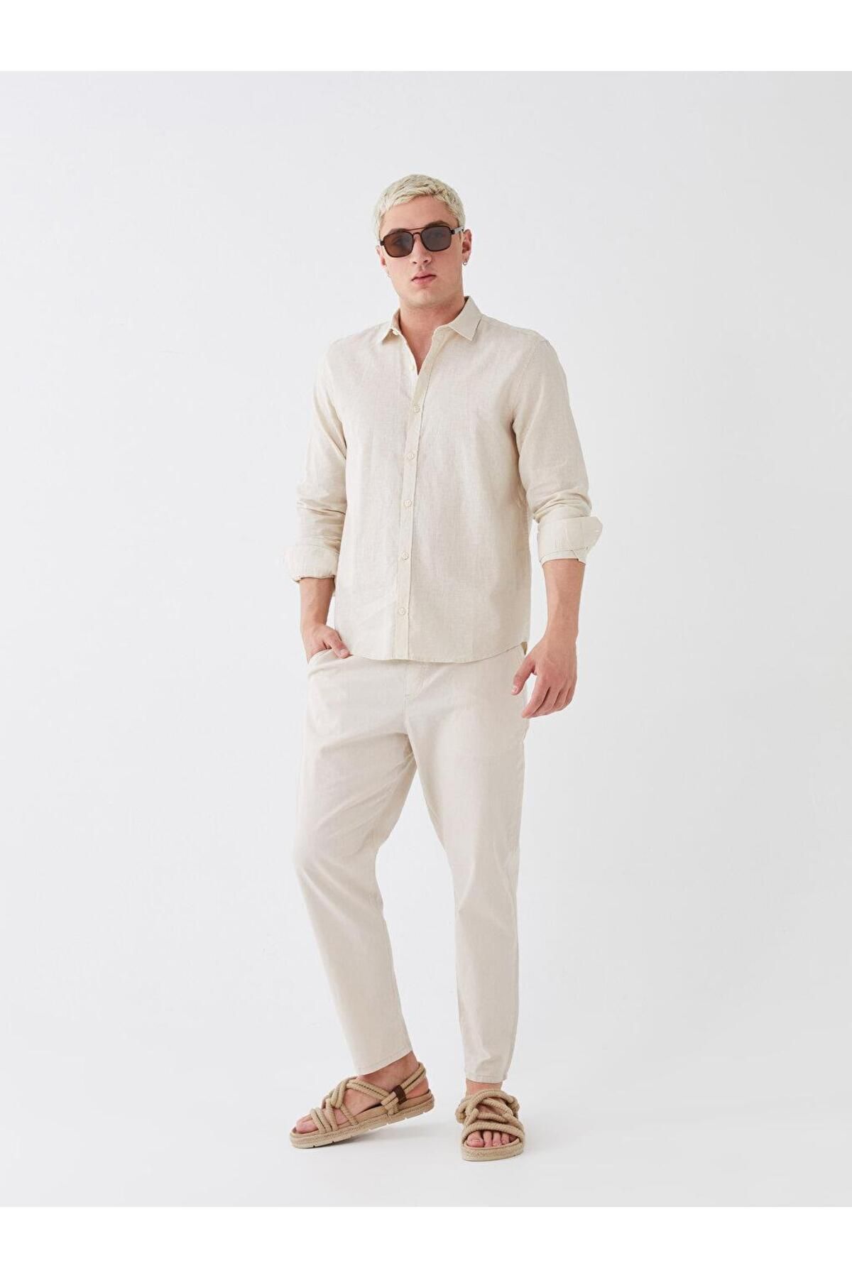 XSIDE Regular Fit Uzun Kollu Erkek Gömlek - 3