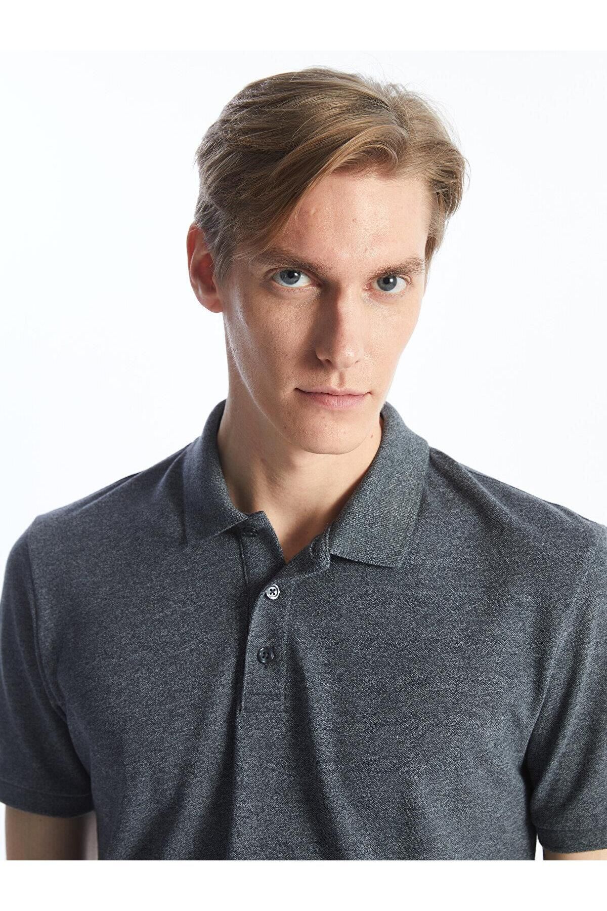 تیشرت مردانه خاکستری ال سی وایکیکی | S41134Z8 اورجینال - تصویر 2