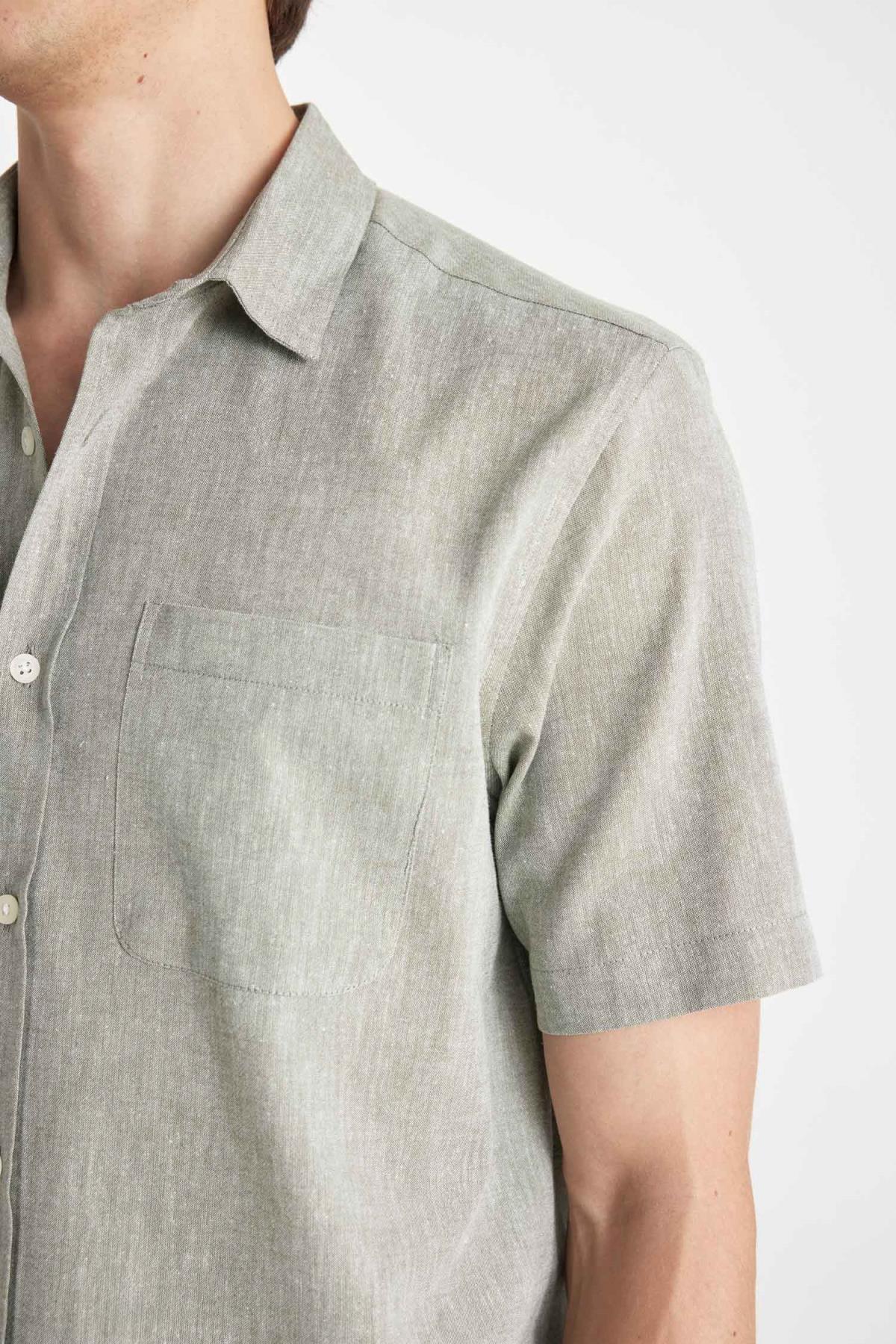 پیراهن مردانه دفاکتو | D4498AX24SM Defacto - Image 5