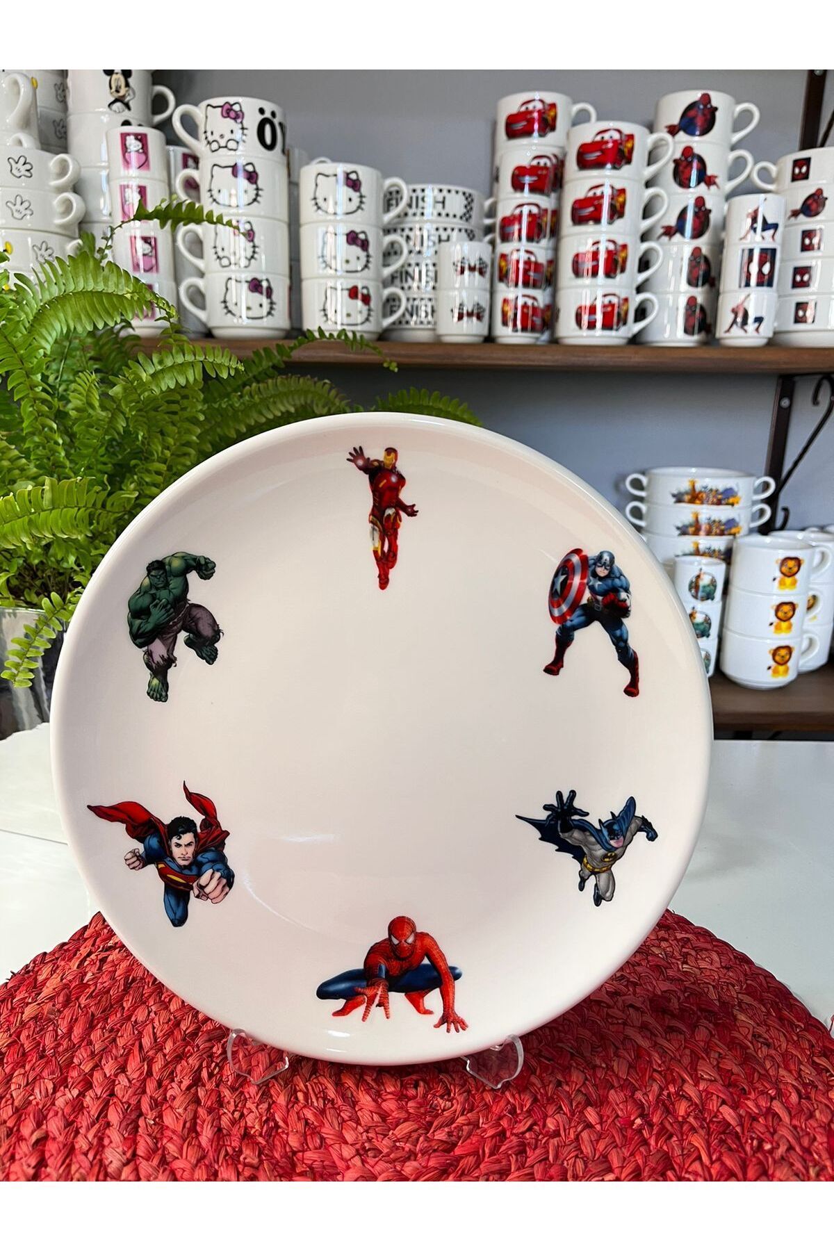 TEBAK COLLECTION SÜPER KAHRAMANLAR AVENGERS DESENLİ 5 parça ÇOCUK BEBEK YEMEK TAKIMI BESLENME SETİ fotoğrafı 2 (önizleme)