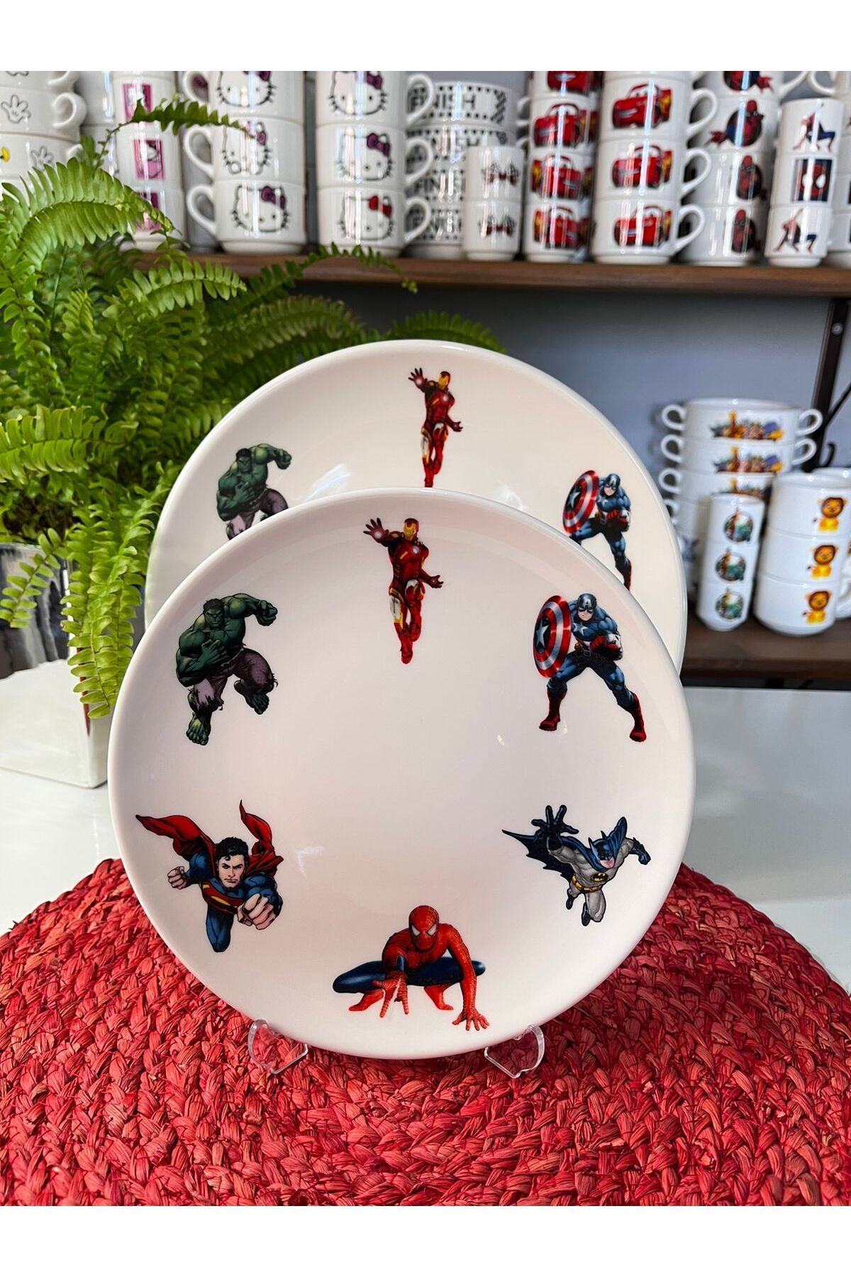 TEBAK COLLECTION SÜPER KAHRAMANLAR AVENGERS DESENLİ 5 parça ÇOCUK BEBEK YEMEK TAKIMI BESLENME SETİ fotoğrafı 3 (önizleme)