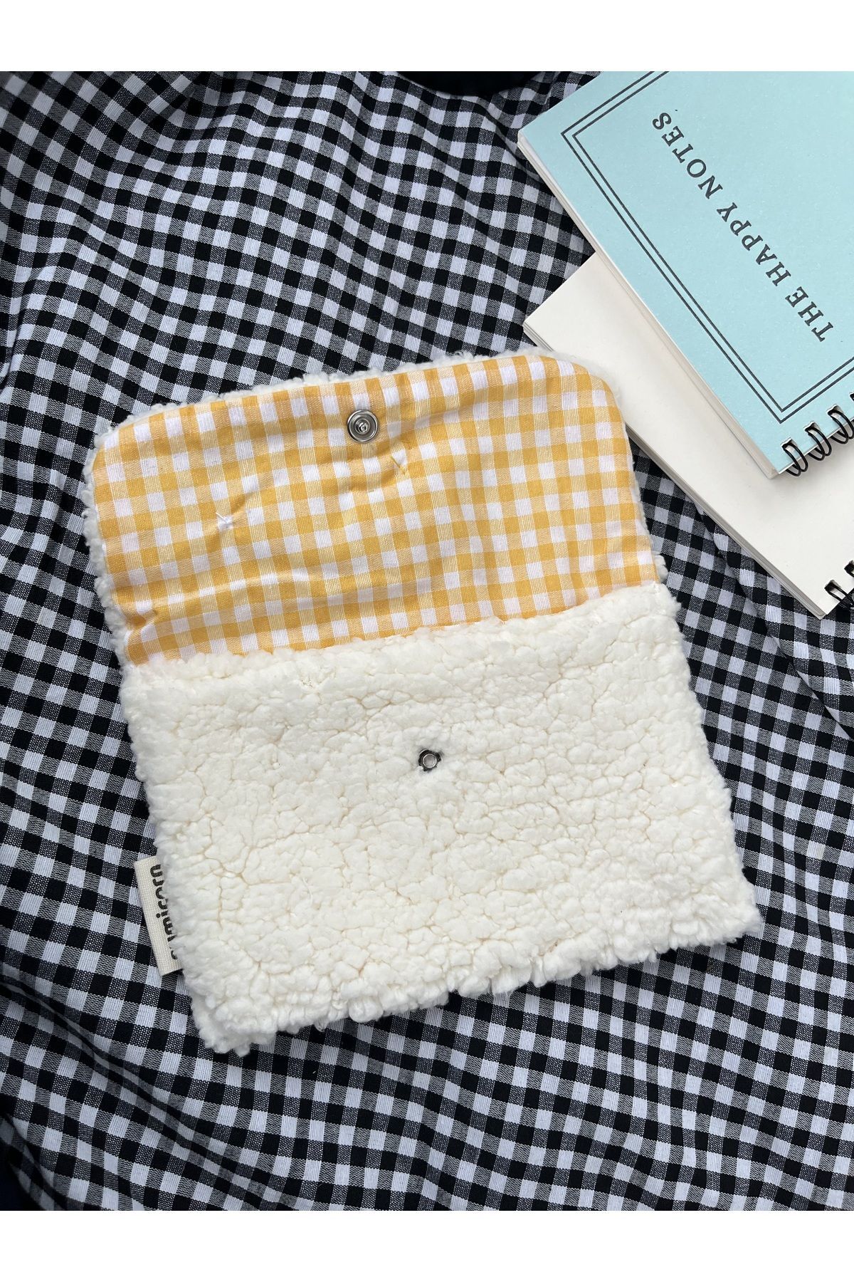 کیف پول مردانه زرد sumicorn | peluspcant اورجینال - تصویر 3