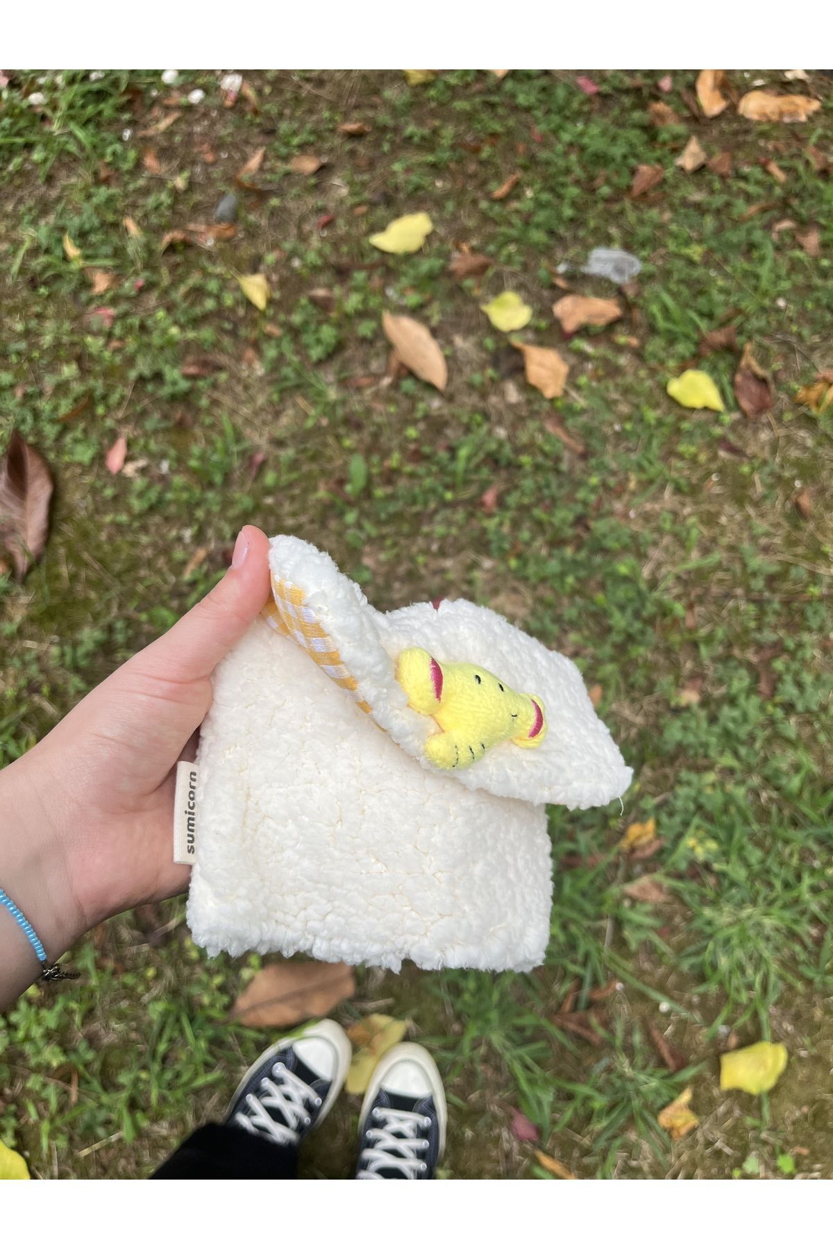 کیف پول مردانه زرد sumicorn | peluspcant اورجینال - تصویر 7