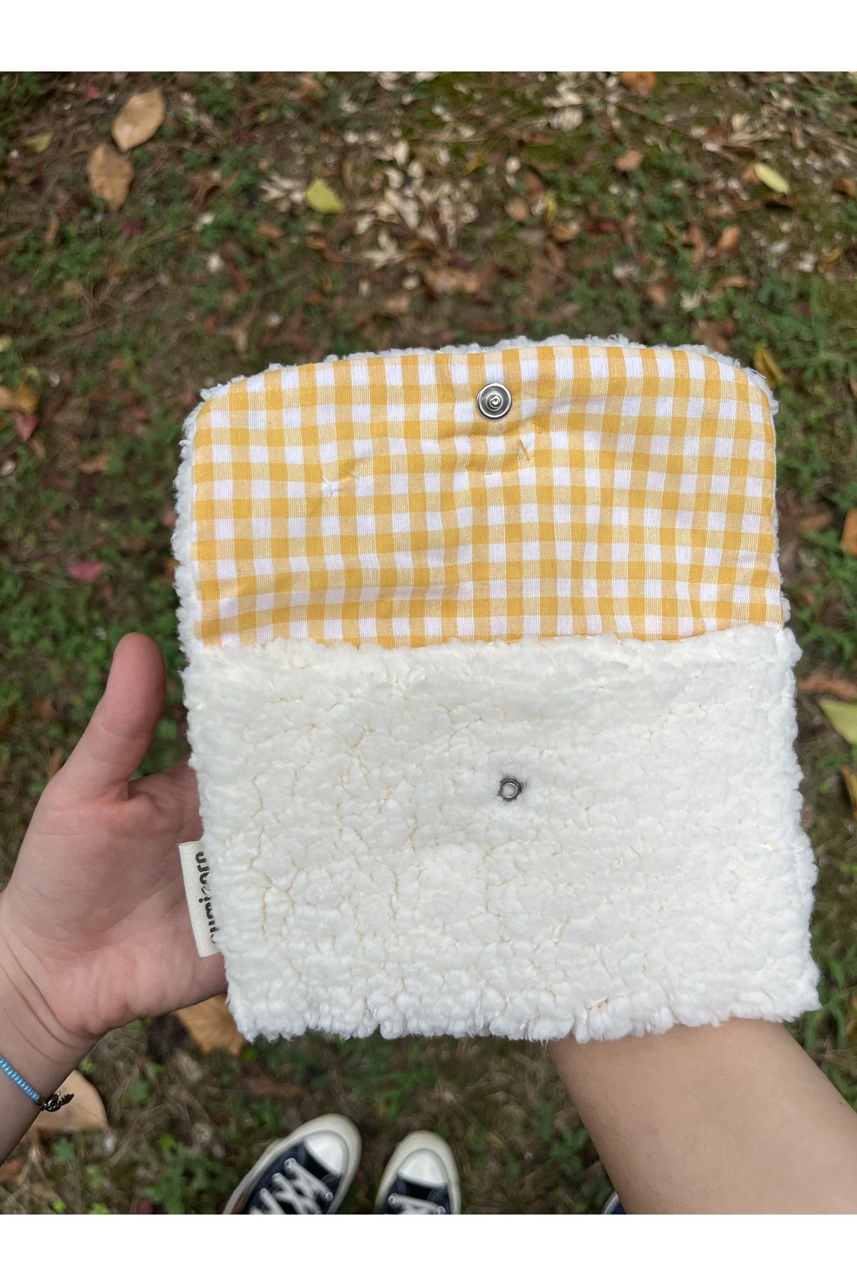 کیف پول مردانه زرد sumicorn | peluspcant اورجینال - تصویر 8