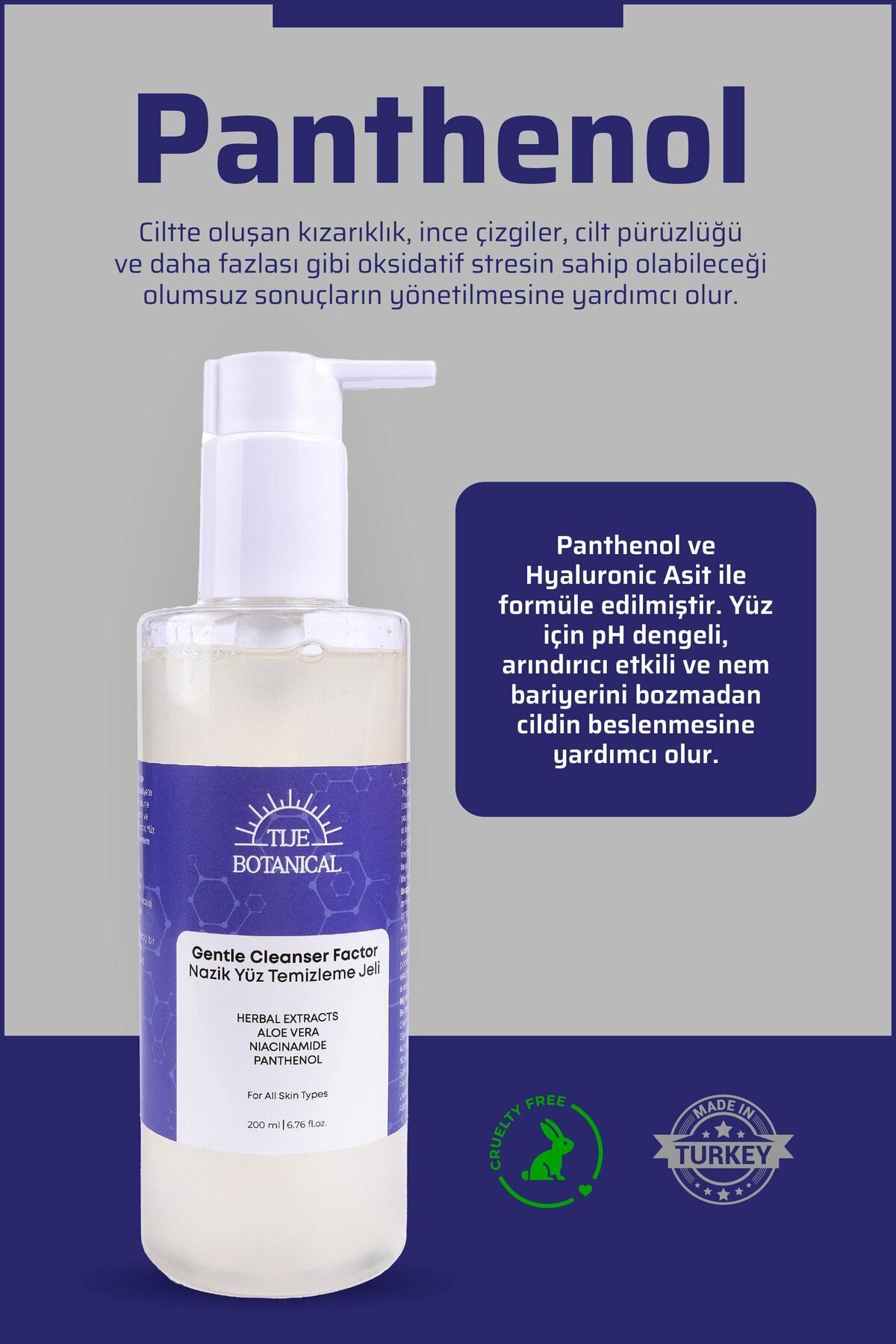 پاک کننده صورت   TİJE BOTANİCAL | TYCYGFBV1N171465619058709 اورجینال - تصویر 3