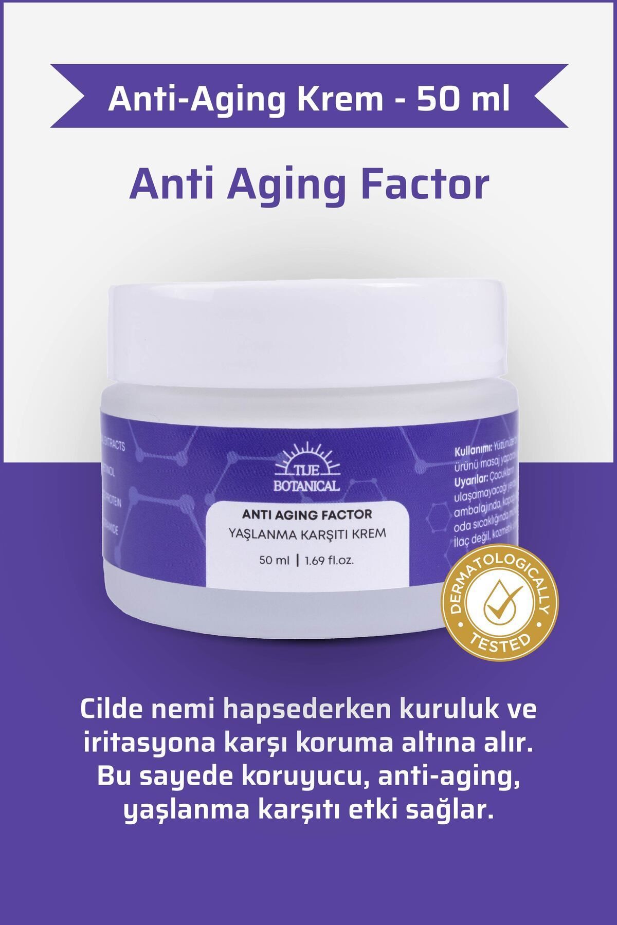 کرم صورت  TİJEAgingKrem50ML