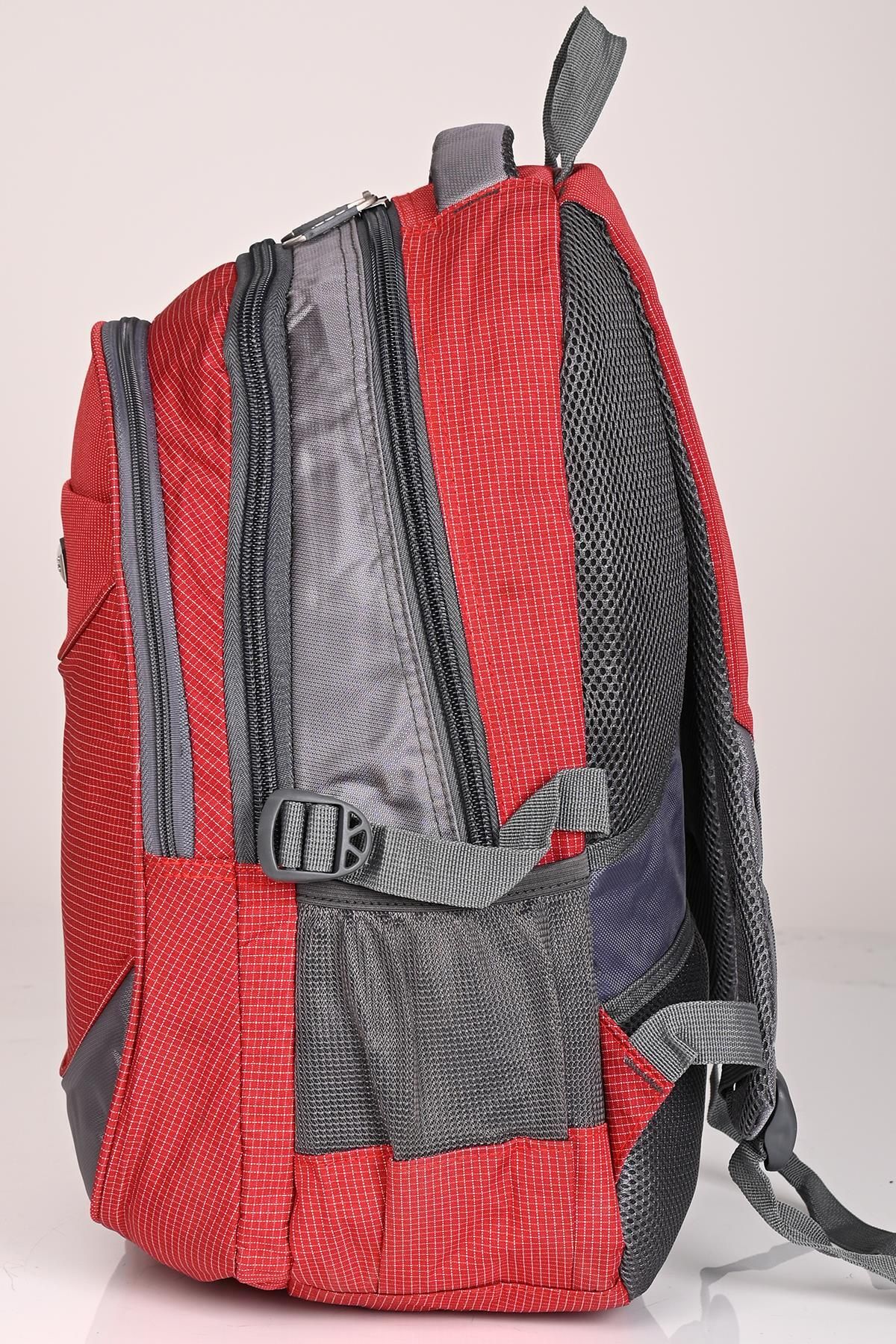 ÇÇS-Ççs 50686 Red School Backpack - Large Volume, Anti-Sweat and Back Support 3