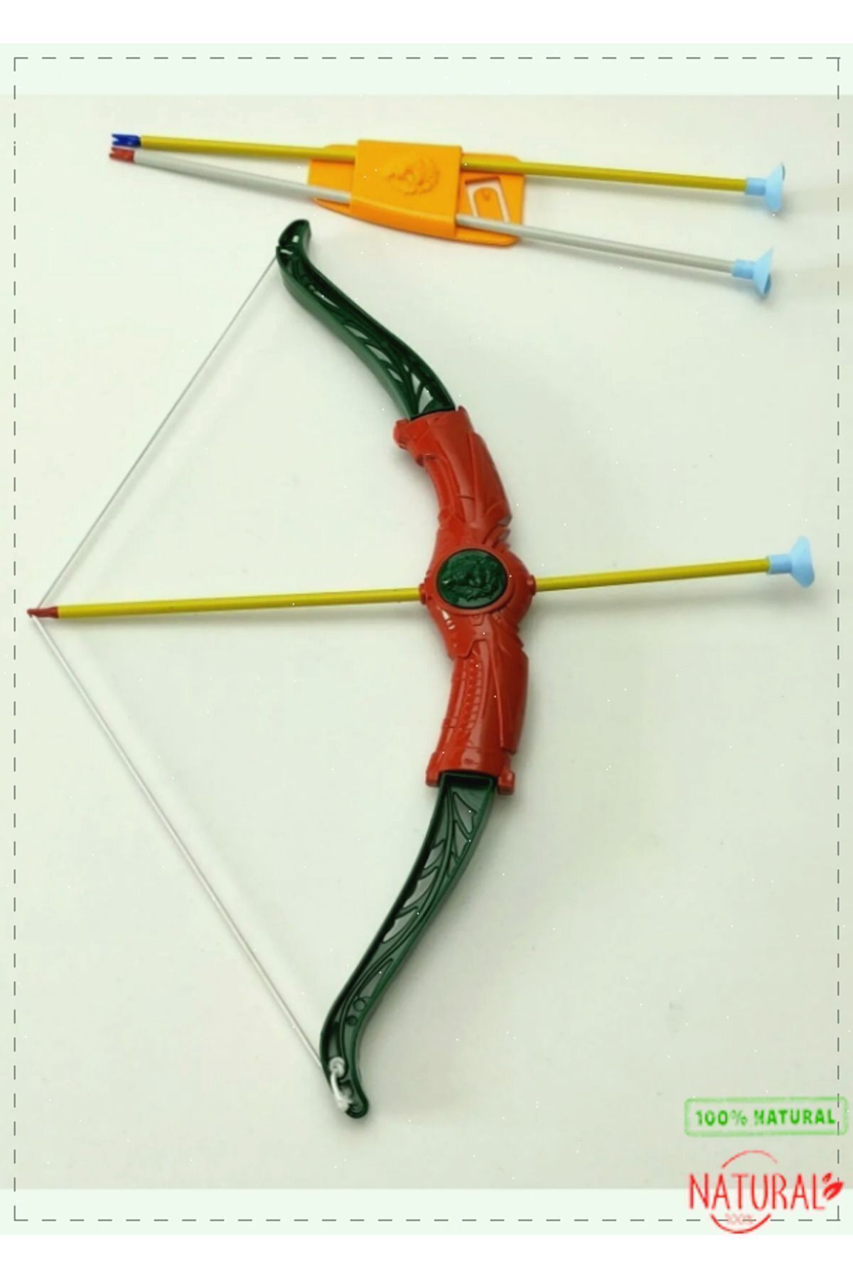 OMZ Kartelada Ok Yay Seti Okçuluk Oyuncağı Spor Erkek Cocuk Montessori Geliştiren Egitici Oyuncaklar fotoğrafı 5 (önizleme)