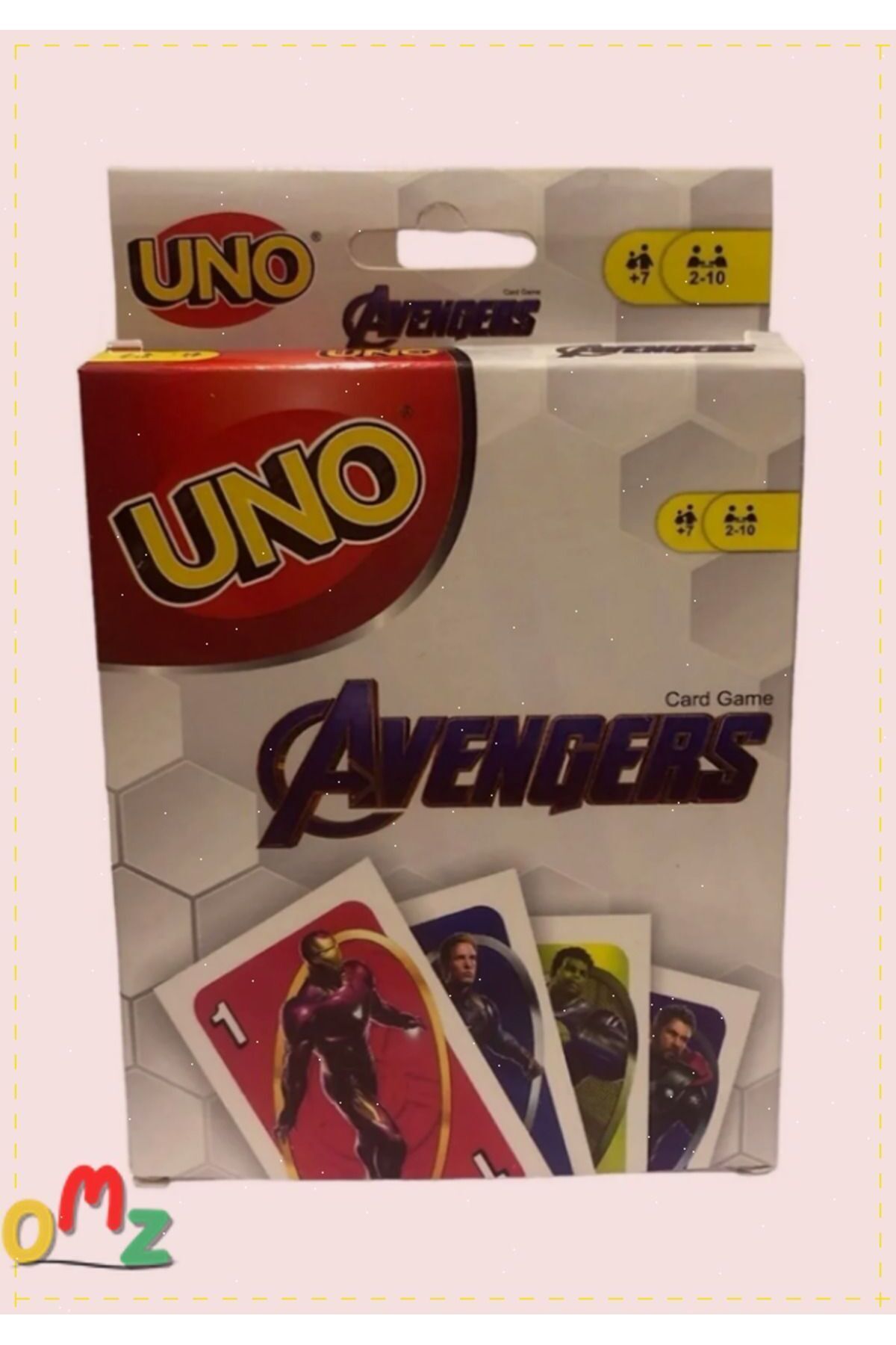 OMZ Avengers 108 Adet KartlarıErkek Kız Cocuk Oyuncakları Egitici Montessori Oyuncaklar fotoğrafı 5 (önizleme)