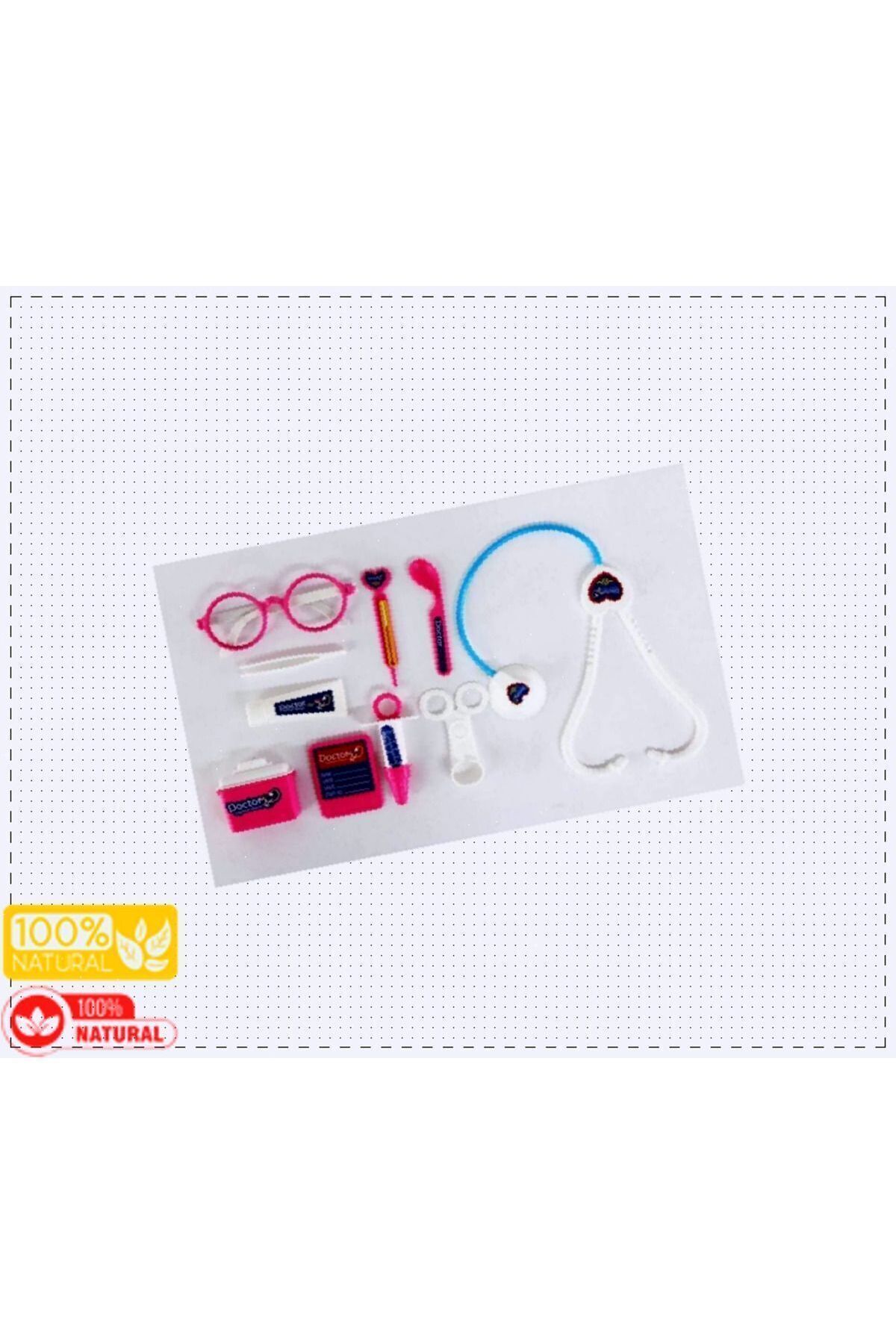 OMZ Kartela Doktor Seti  Egitici Oyuncak Kız Cocuk Oyuncak Erkek Cocuk Egitici Montessori Oyuncaklar fotoğrafı 5 (önizleme)