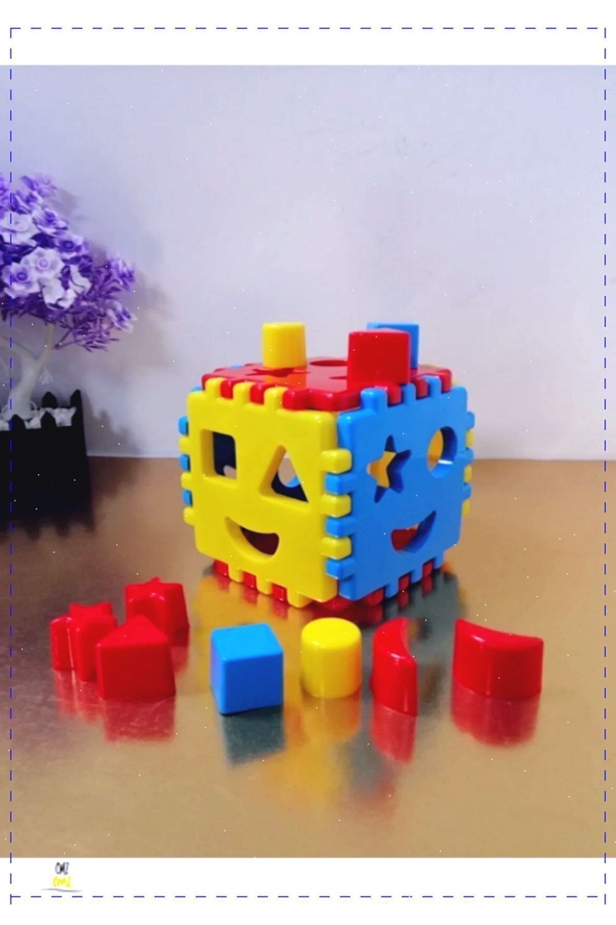 OMZ Şekilli Zeka Küpü I Love Iq Block 815 815 XKız Erkek Cocuk Egitici Montessori Oyuncaklar fotoğrafı 6 (önizleme)