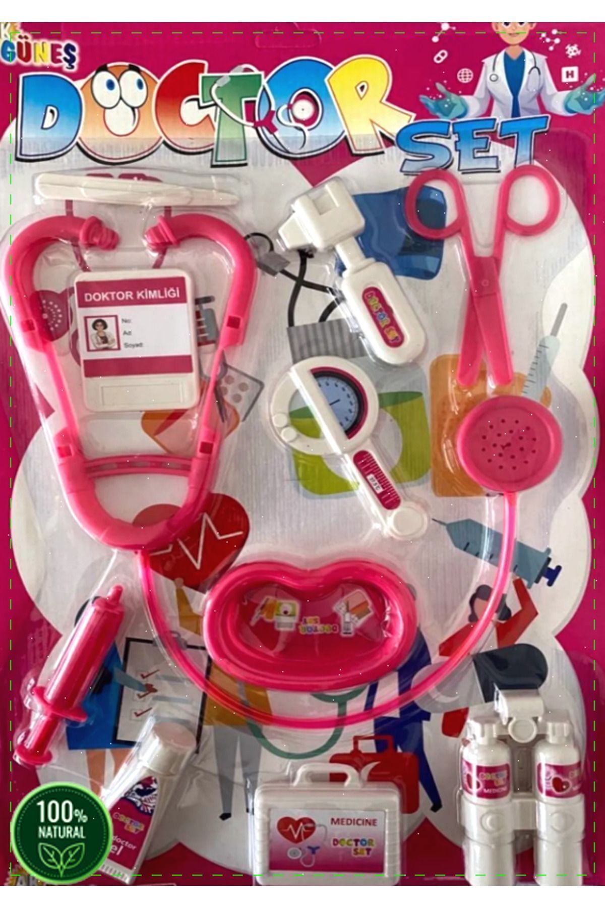 Oyuncak Doktor Seti Pembe Kız Cocuk Erkek Cocuk Oyuncak Egitici Oyuncak Kız Oyuncakları Erkek Cocuk 4