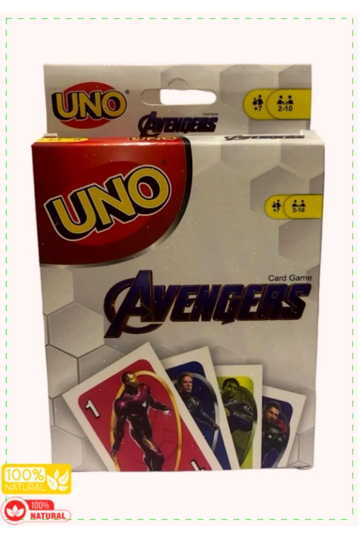 OMZ Avengers 108 Adet KartlarıErkek Kız Cocuk Oyuncakları Egitici Montessori Oyuncaklar fotoğrafı 6 (önizleme)