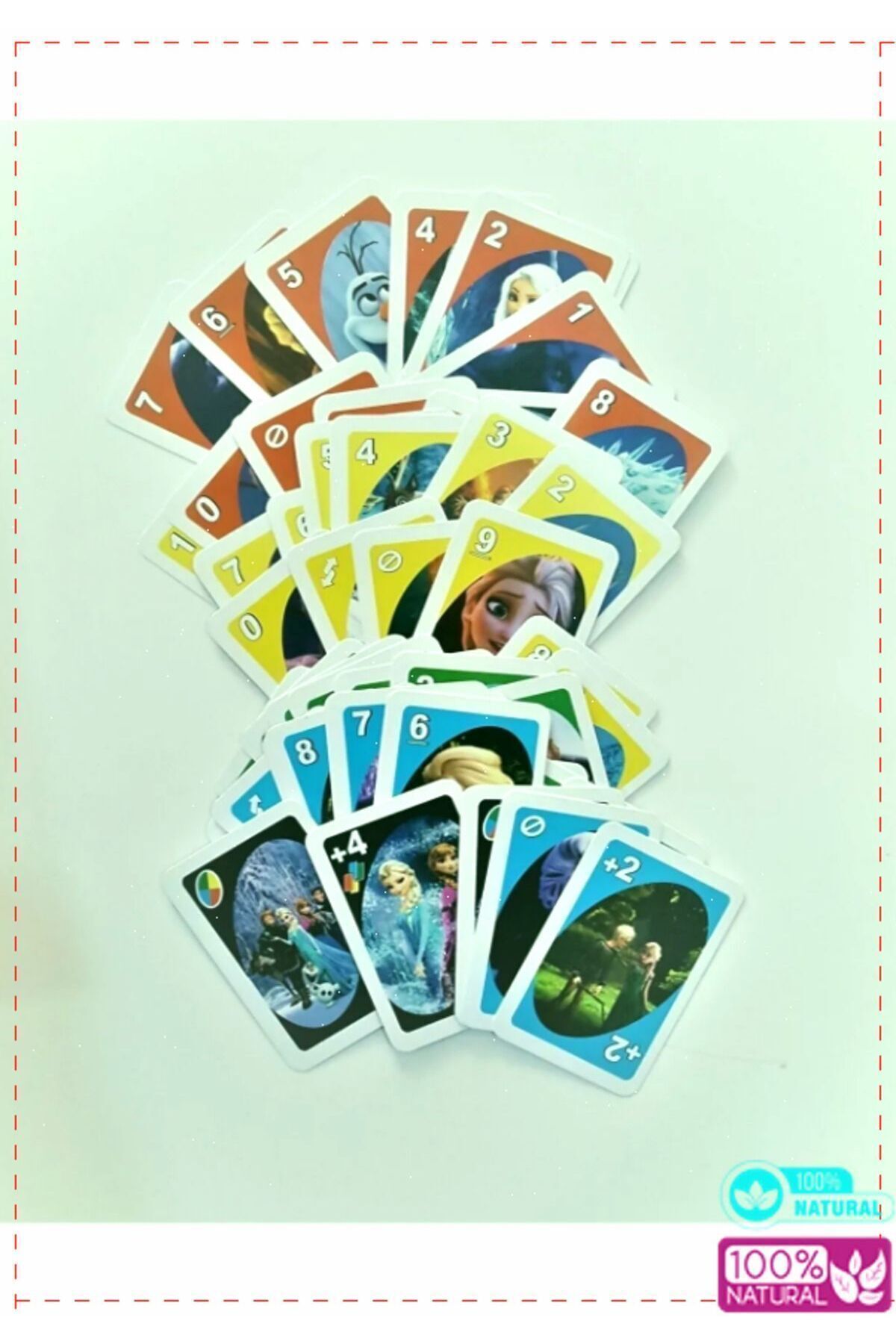OMZ Frozen Oyun Kartları En Cok Begenilen Kız Cocuk Oyuncak Erkek Cocuk Egitici Montessori Oyuncaklar fotoğrafı 3 (önizleme)