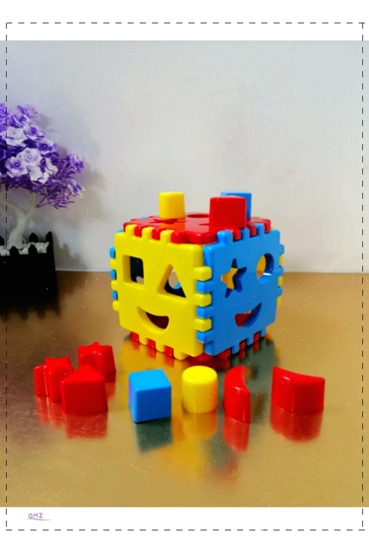 OMZ Şekilli Zeka Küpü I Love Iq Block 815 815 XKız Erkek Cocuk Egitici Montessori Oyuncaklar fotoğrafı 5 (önizleme)