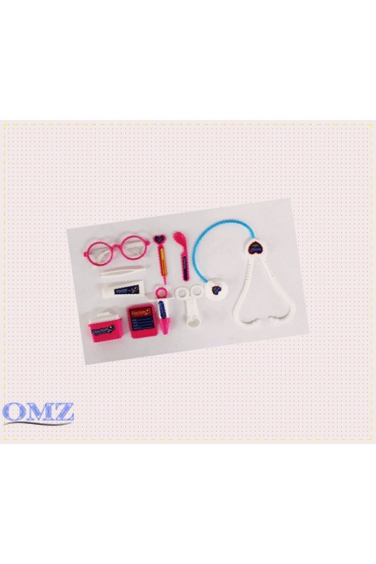 OMZ Kartela Doktor Seti  Egitici Oyuncak Kız Cocuk Oyuncak Erkek Cocuk Egitici Montessori Oyuncaklar fotoğrafı 7 (önizleme)