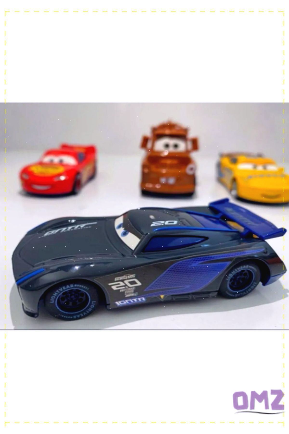 OMZ Cars Şimşek Mcqueen Mater Oyuncak Arabalar 4lü Set Egitici Kız Erkek Cocuk Oyuncak Oyuncaklar fotoğrafı 6 (önizleme)