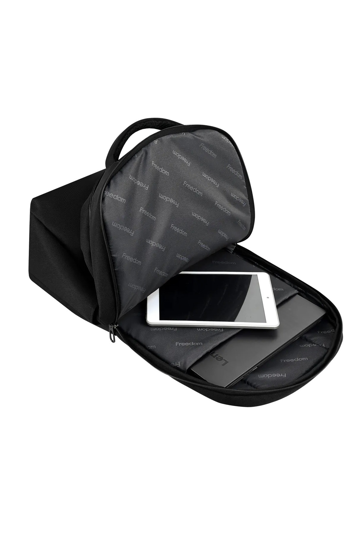 کوله پشتی زنانه مشکی ATHLETIC | FR20606 اورجینال - تصویر 6