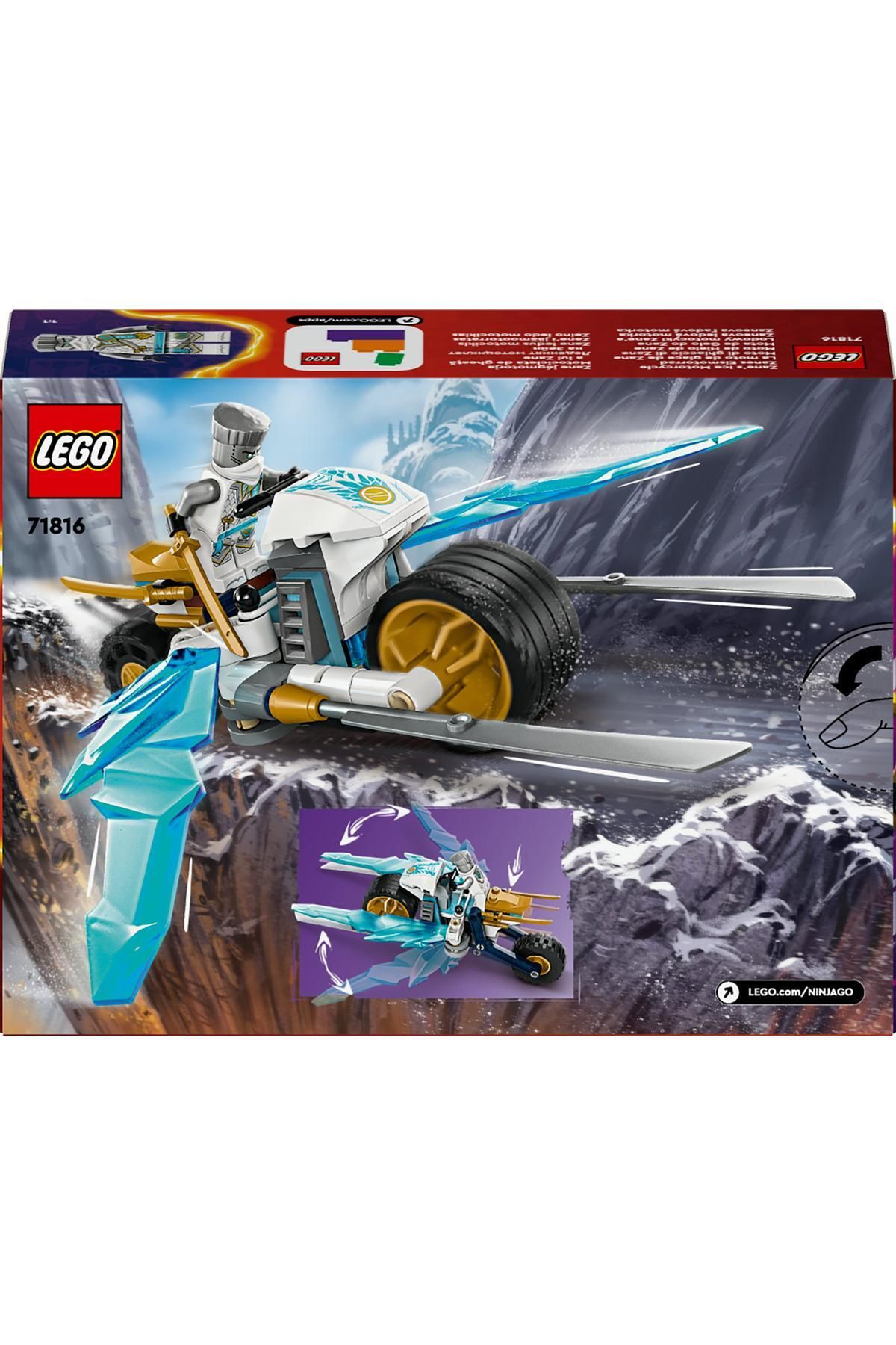 قیمت و خرید ® ninjago® Zane's ice bike 71816 – ست ساختمانی برای سنین 7 سال  به بالا (84 قطعه) LEGO