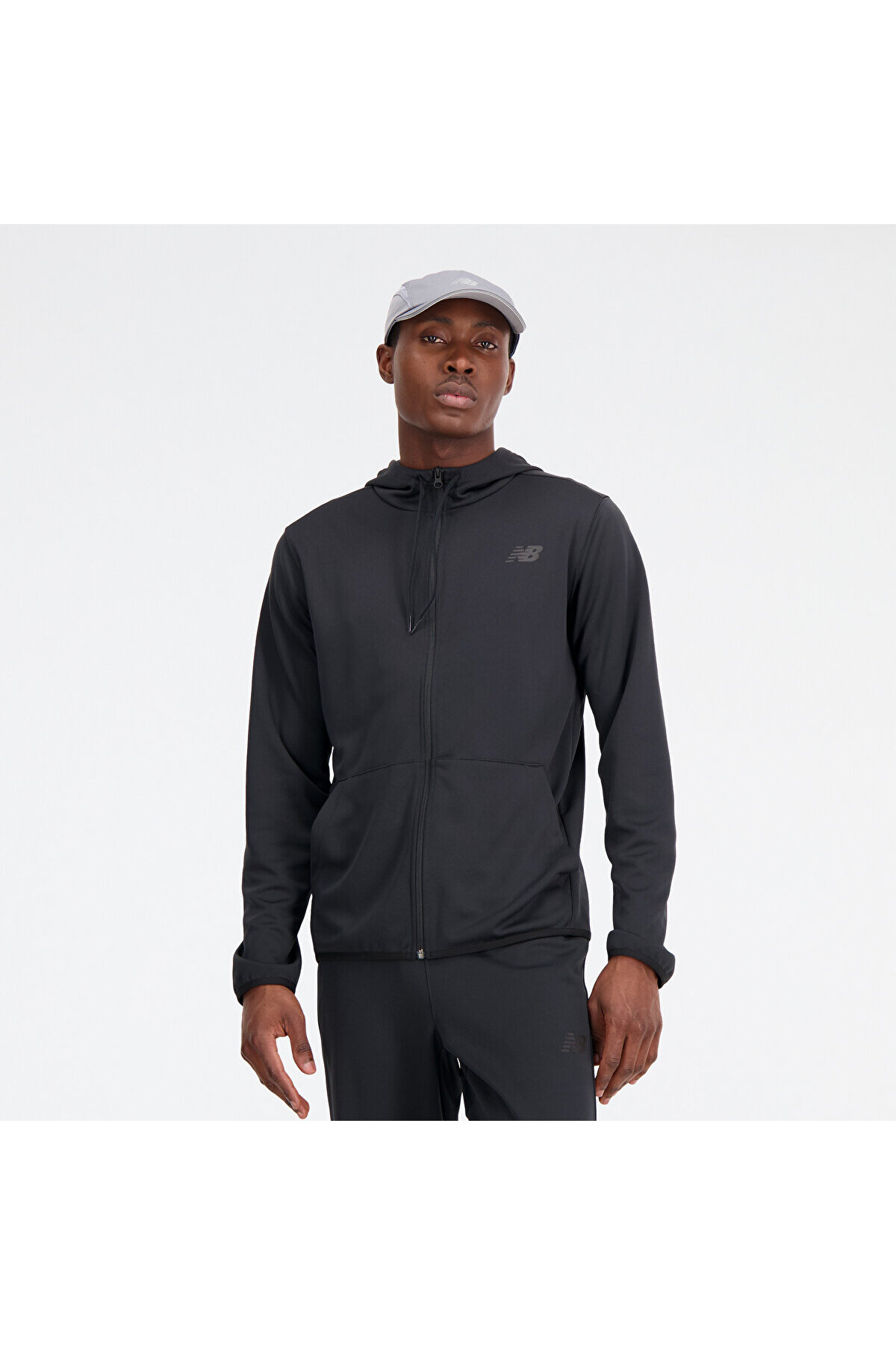 Spor بارانی و بادگیر مردانه برند نیوبالانس New Balance اصل MJ33122-BK - تصویر 5