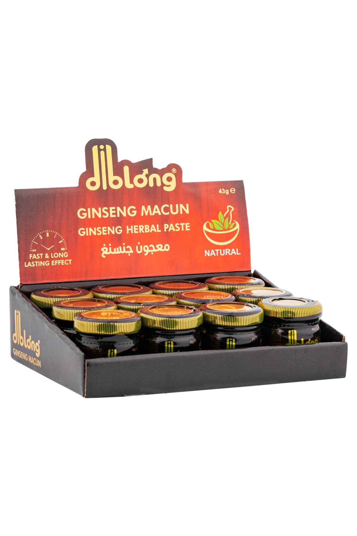 Kuvvet Macun 8'li | Mesir Macunu 43 Gram — DIBLONGMACUNKUCUK8 — تصویر 2 از 3
