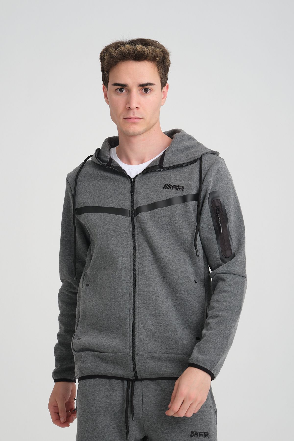 Tech Fleece Double Face Eşofman Takım Antrasit