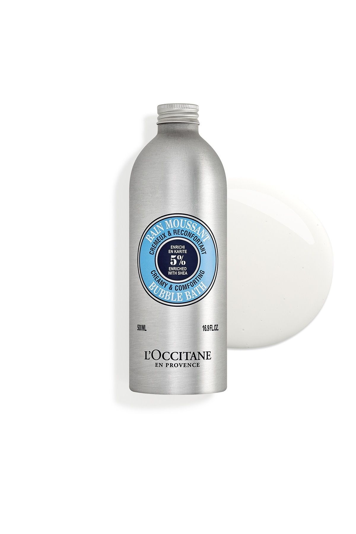 حمام حباب دار شی باتر - حباب حمام شی - 500 میلی لیتر L'Occitane