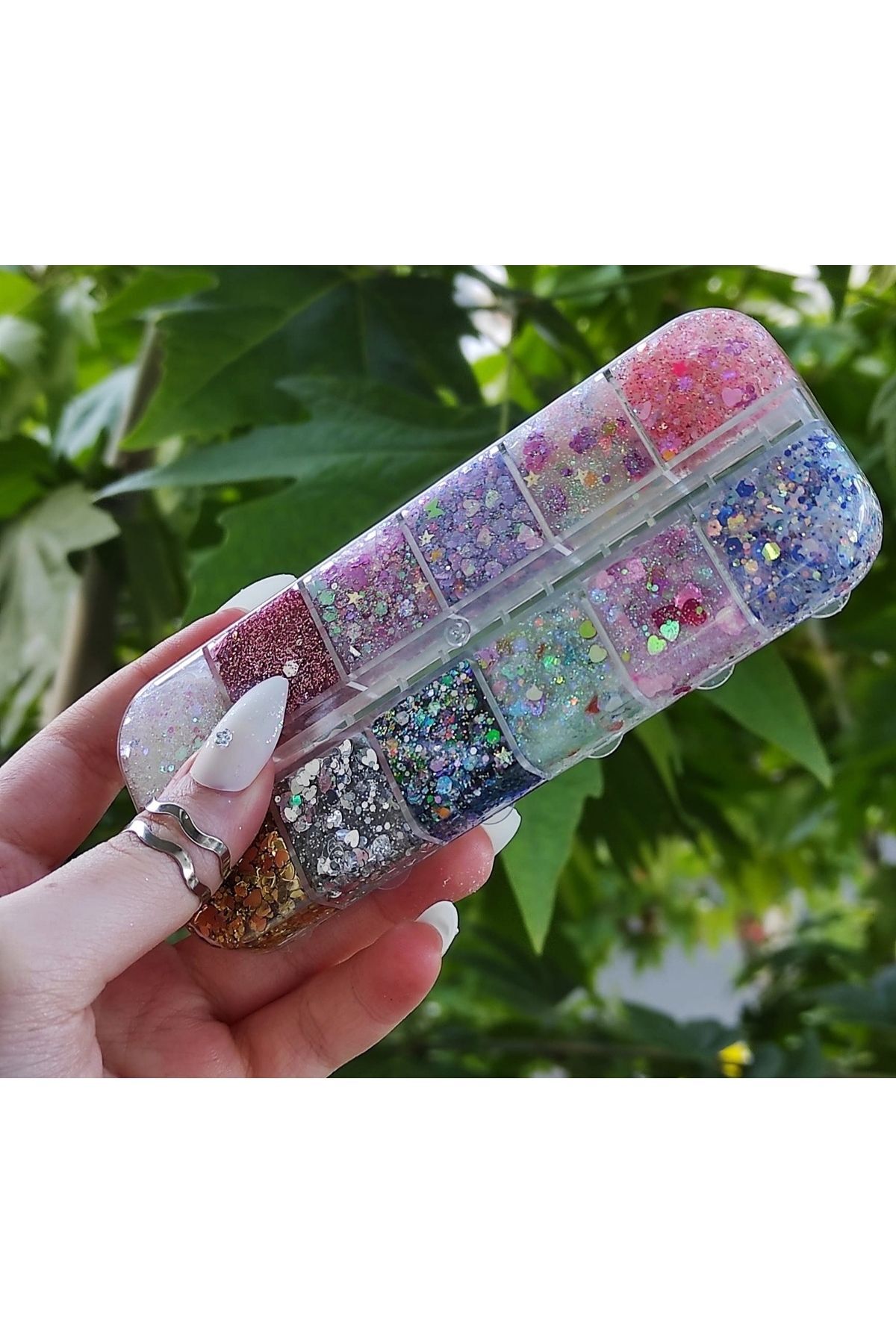 Glitter jel far glitter simli far — 9#5299hb — تصویر 2 از 2