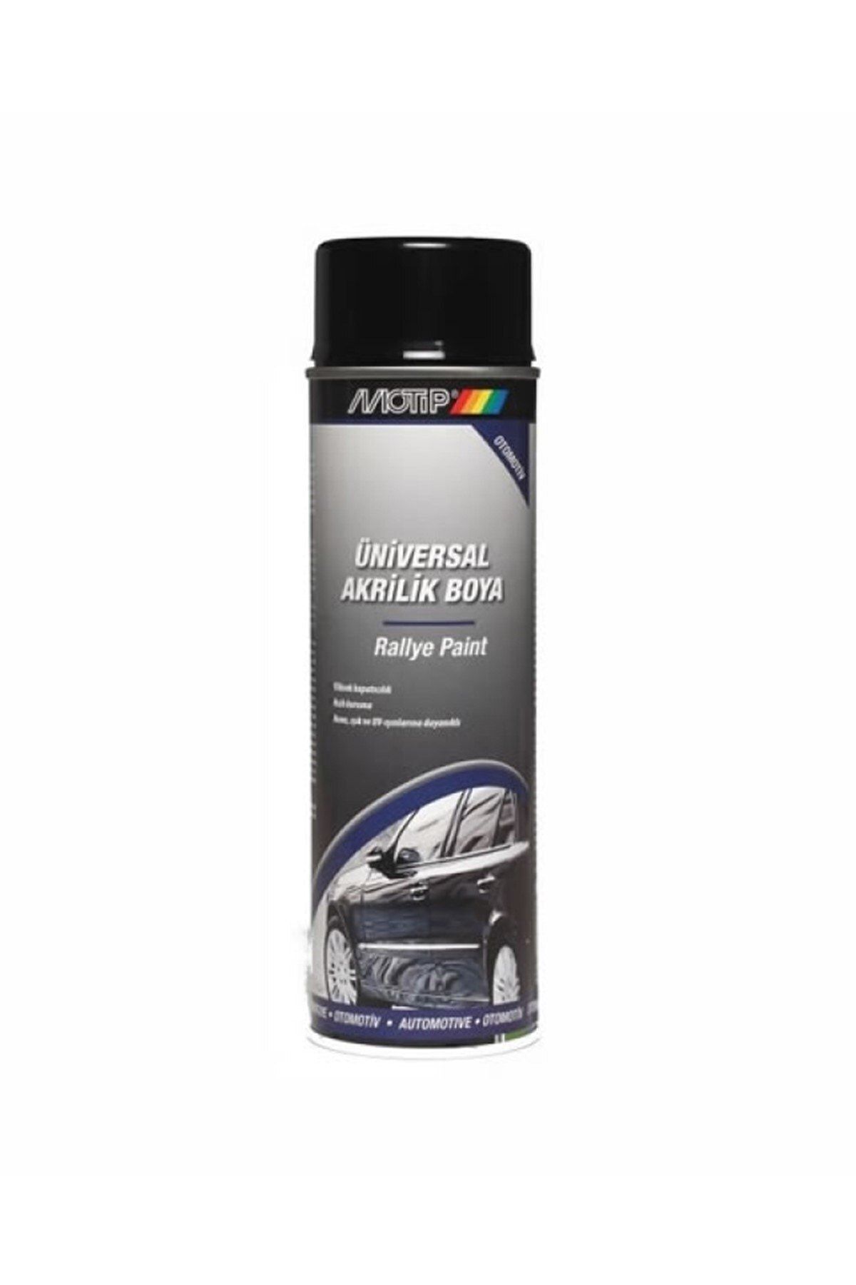 Universal Acrylic Paint Matte Black 500 ml