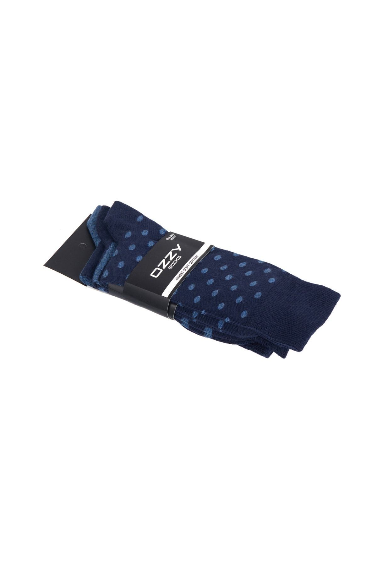 Ozzy Socks 3 Çift Dikişsiz Erkek Penye Pamuklu 4 Mevsim Çorap Dayanıklı Topuk Burun görsel 6