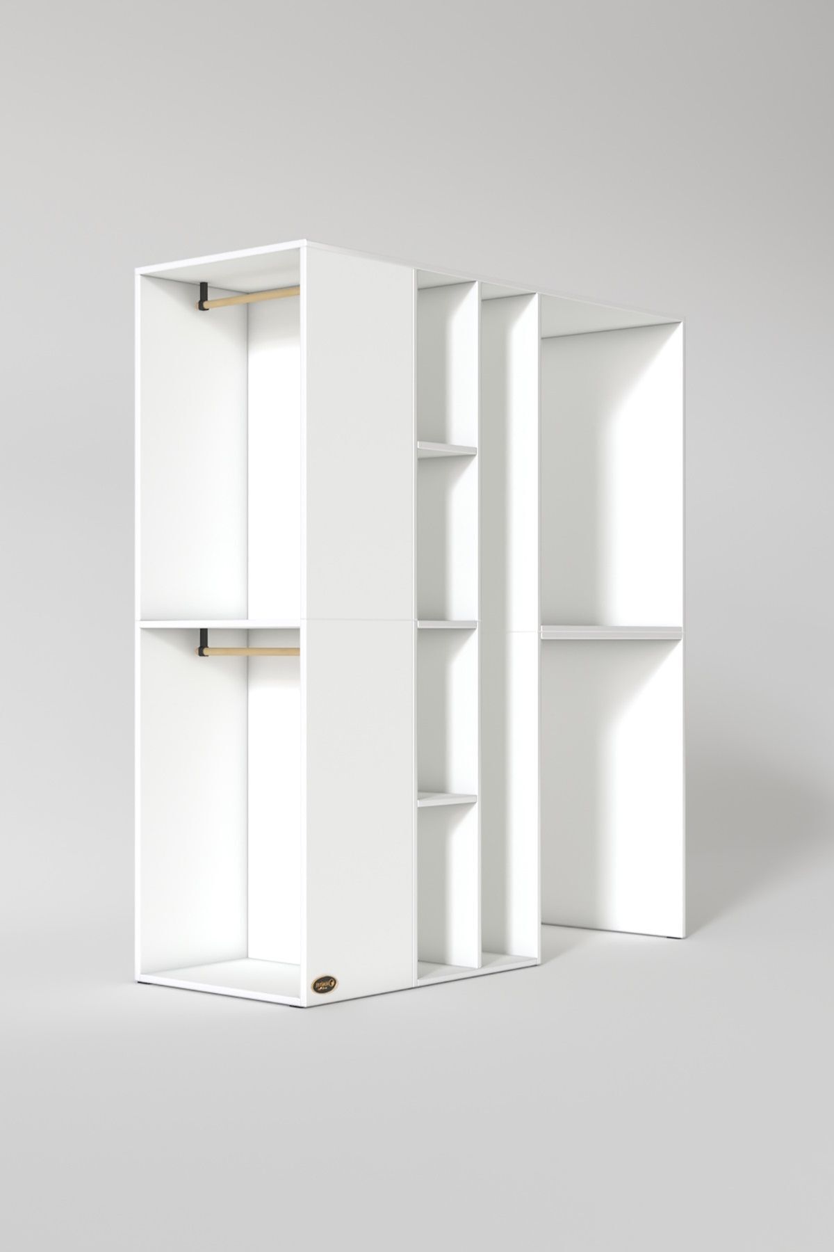 Kenzlife Çamaşır-Kurutma Makinesi Dolabı Ve Giysi Dolabı Kazvini