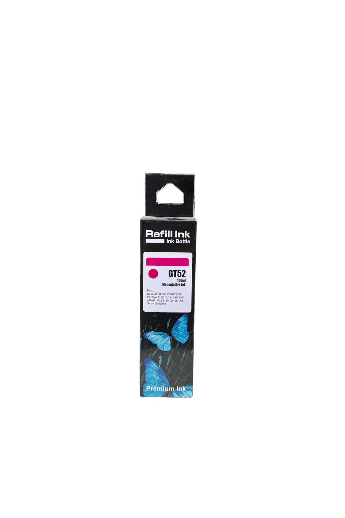 Refill HP Gt52 Smart Tank 500-515-530-519 Kırmızı Mürekkep