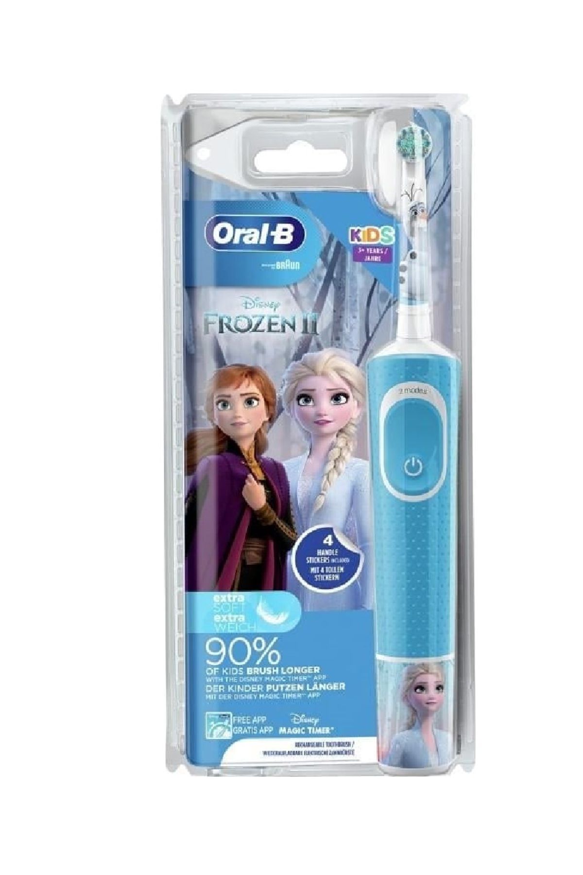 Oral-B Çocuklar İçin Frozen Serisi Şarjlı Diş Fırçası