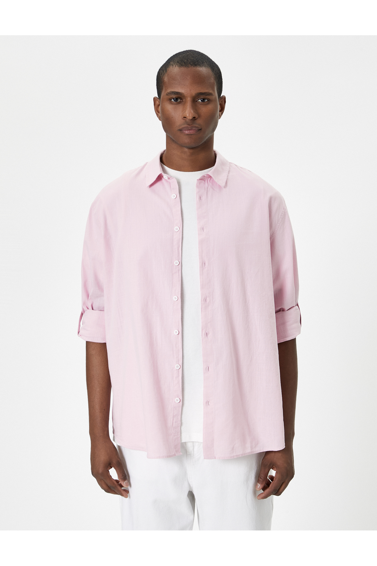 پیراهن مردانه کوتون | 4SAM60054HW Koton - Image 3