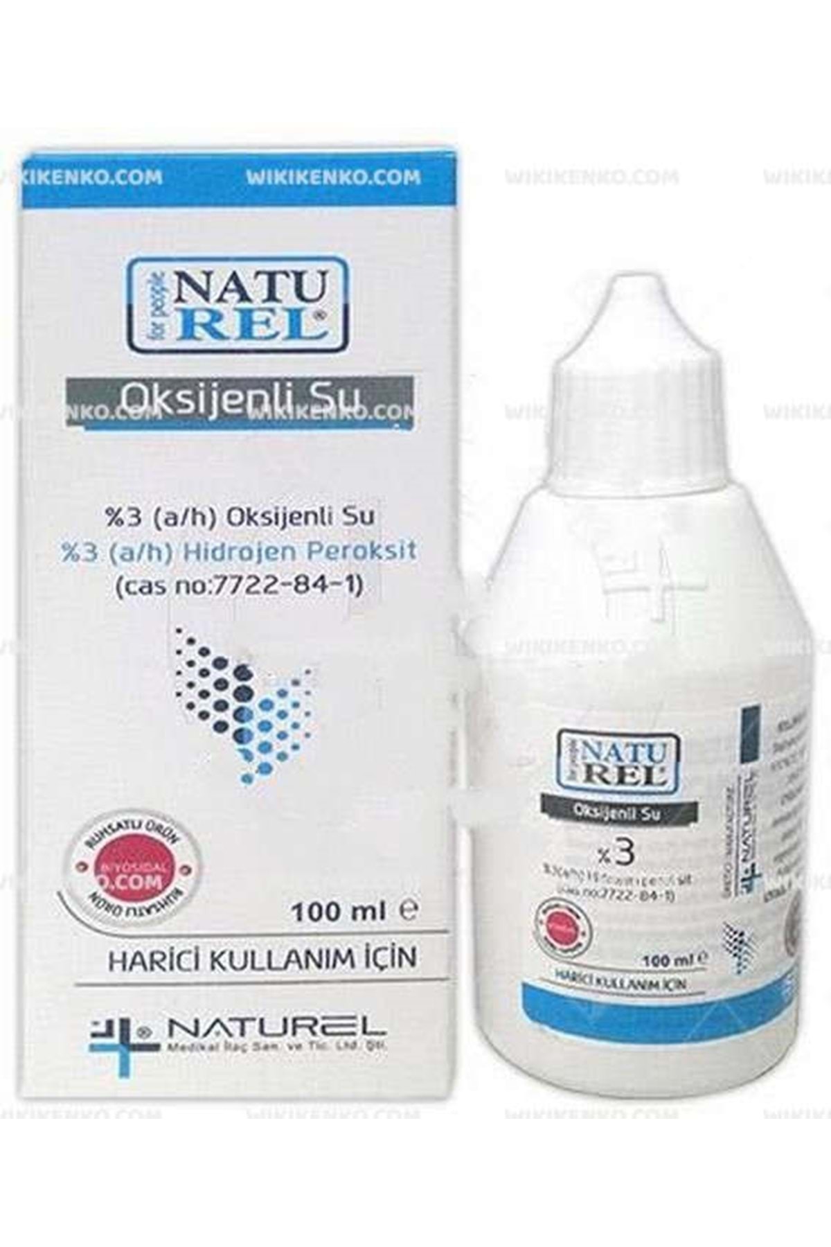 NATUREL Oksijenli Su 100ml