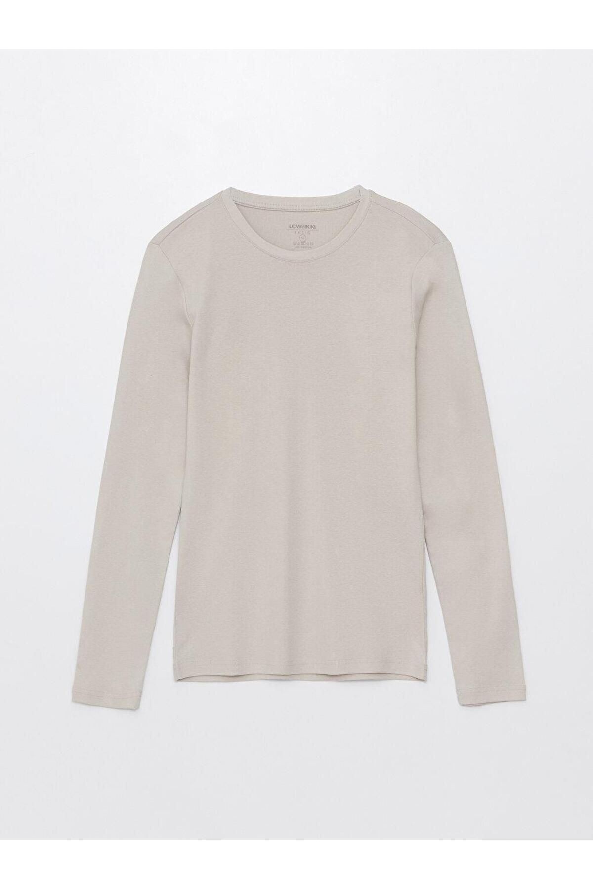 تیشرت مردانه خاکستری ال سی وایکیکی | S30083AA اورجینال - تصویر 5
