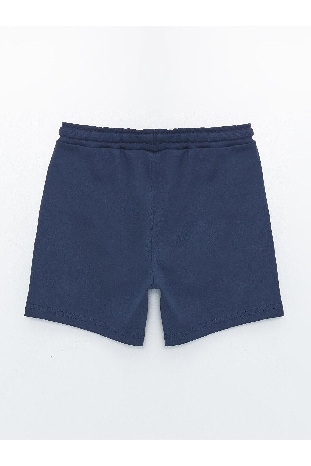 شورت و شلوارک پسرانه آبی ال سی وایکیکیLC Waikiki | S4FP34Z4 اورجینال - تصویر 2