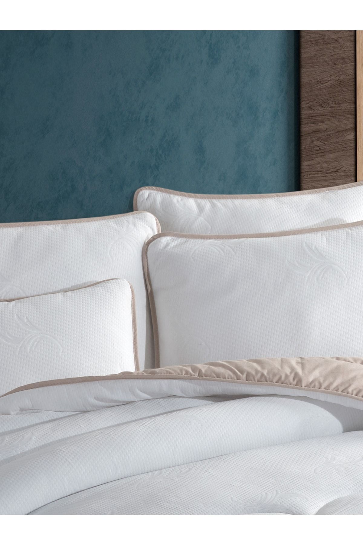 NANOSOFT-Mild Pillow Protector Στρώματα 2 τεμαχίων - Καπουτσίνο 3