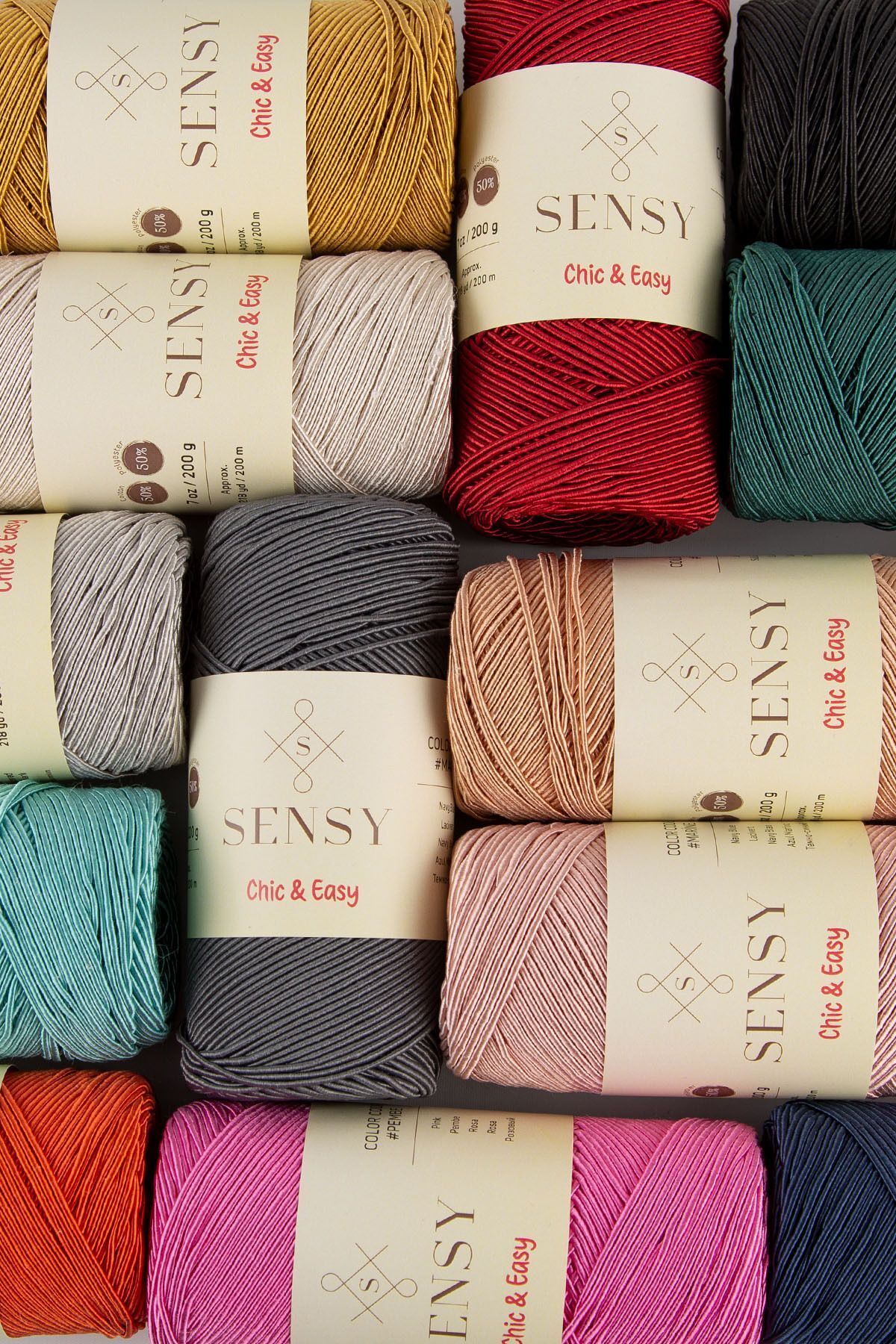 SENSY-Premium Chic&Easy 200 gr Slim Supra String Κερωμένο σχοινί Macrame String Bag String Macrame String Μαύρο 7
