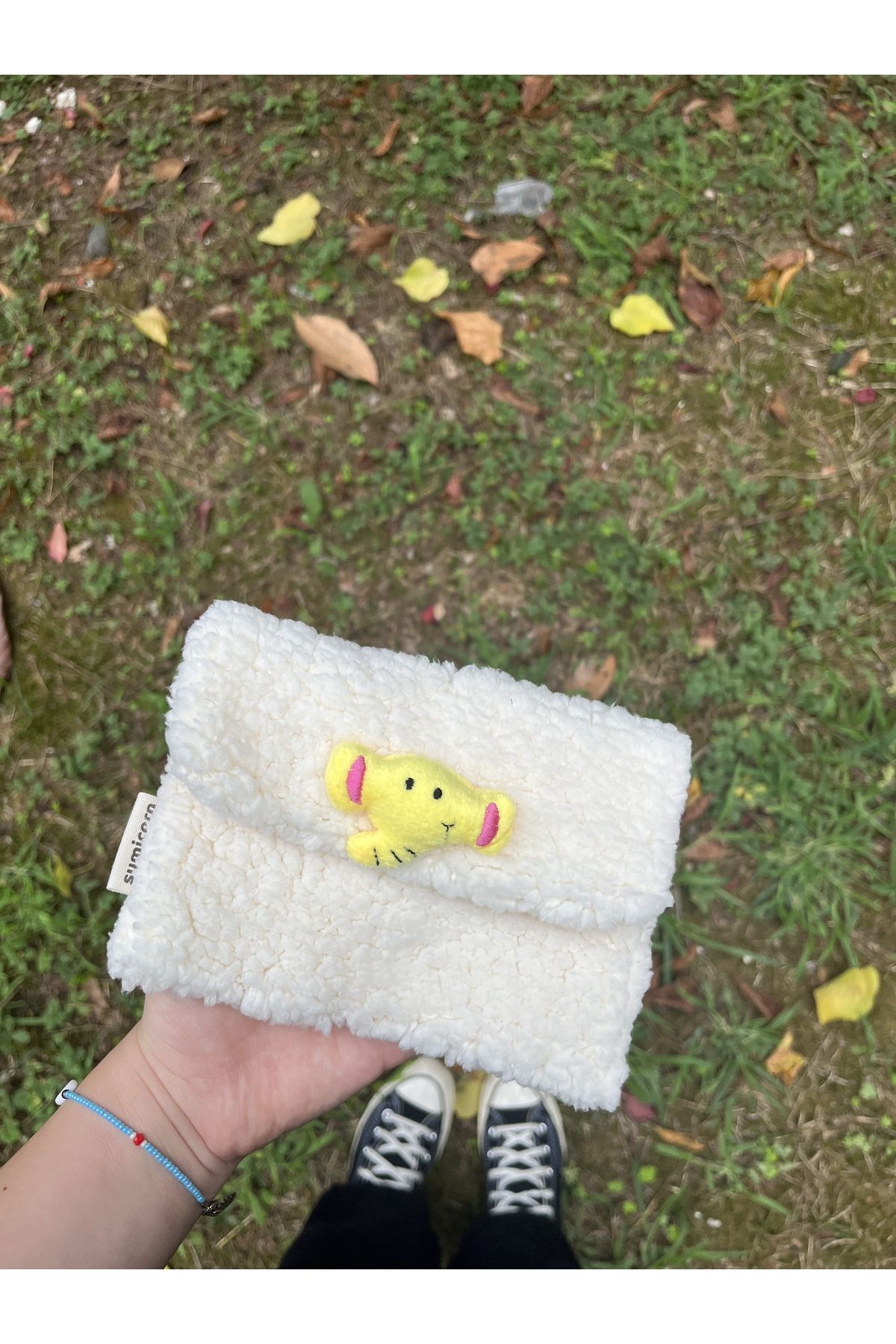 کیف پول مردانه زرد sumicorn | peluspcant اورجینال - تصویر 4