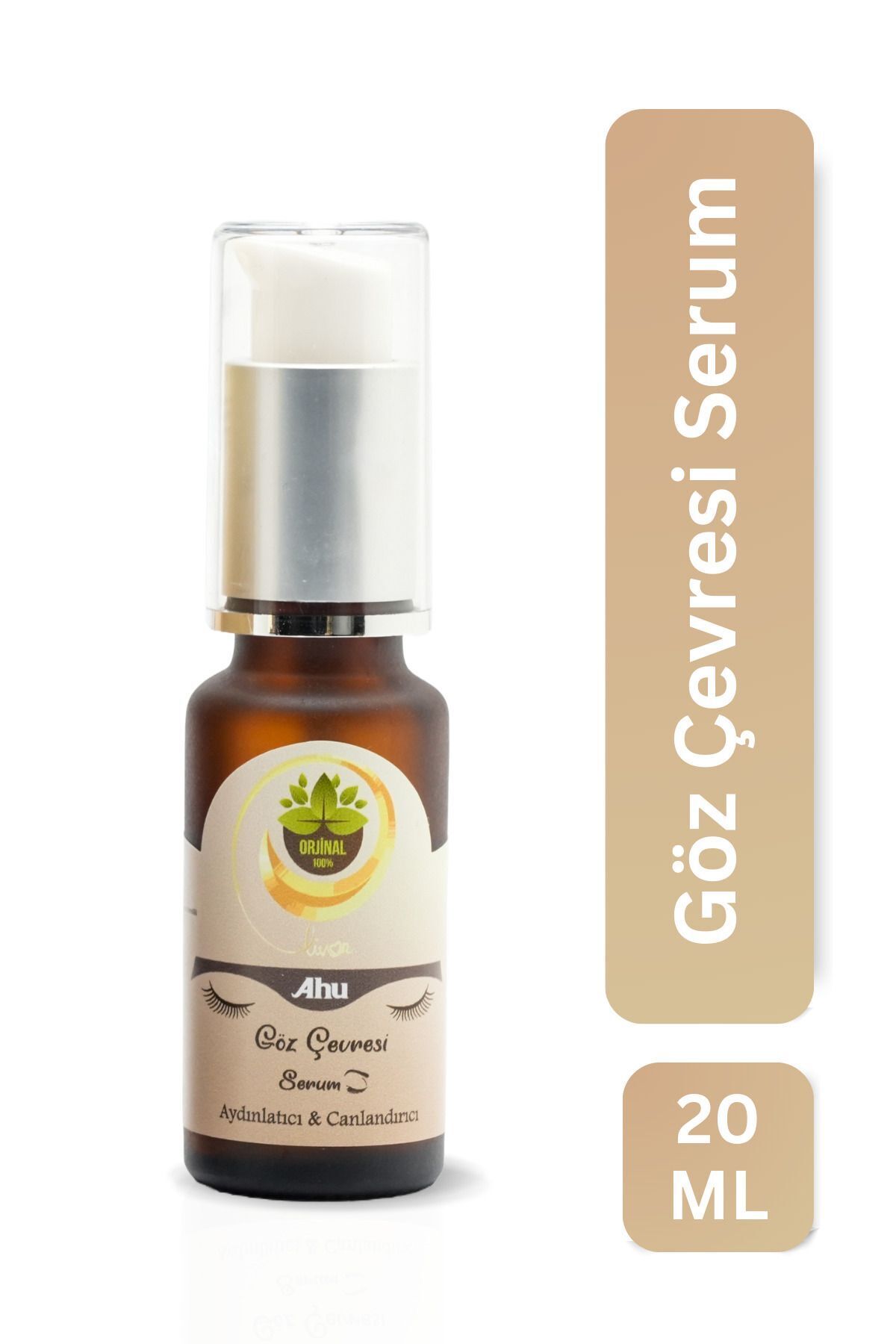 ELİVON Elivon Ahu Göz Çevresi Mor Halka, Yorgunluk, Ince Kırışıklıklara Karşı Anti Aging Serum 20 ml