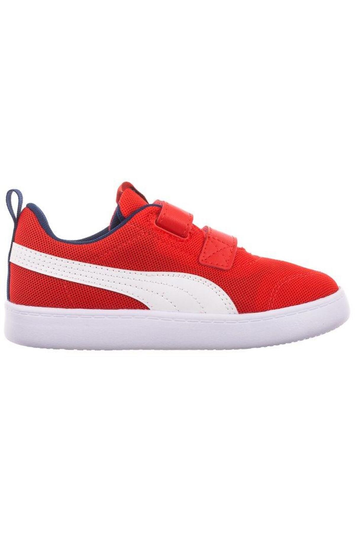 Puma Courtflex v2 Mesh V Inf Red Baby Shoes371759 06 Trendyol