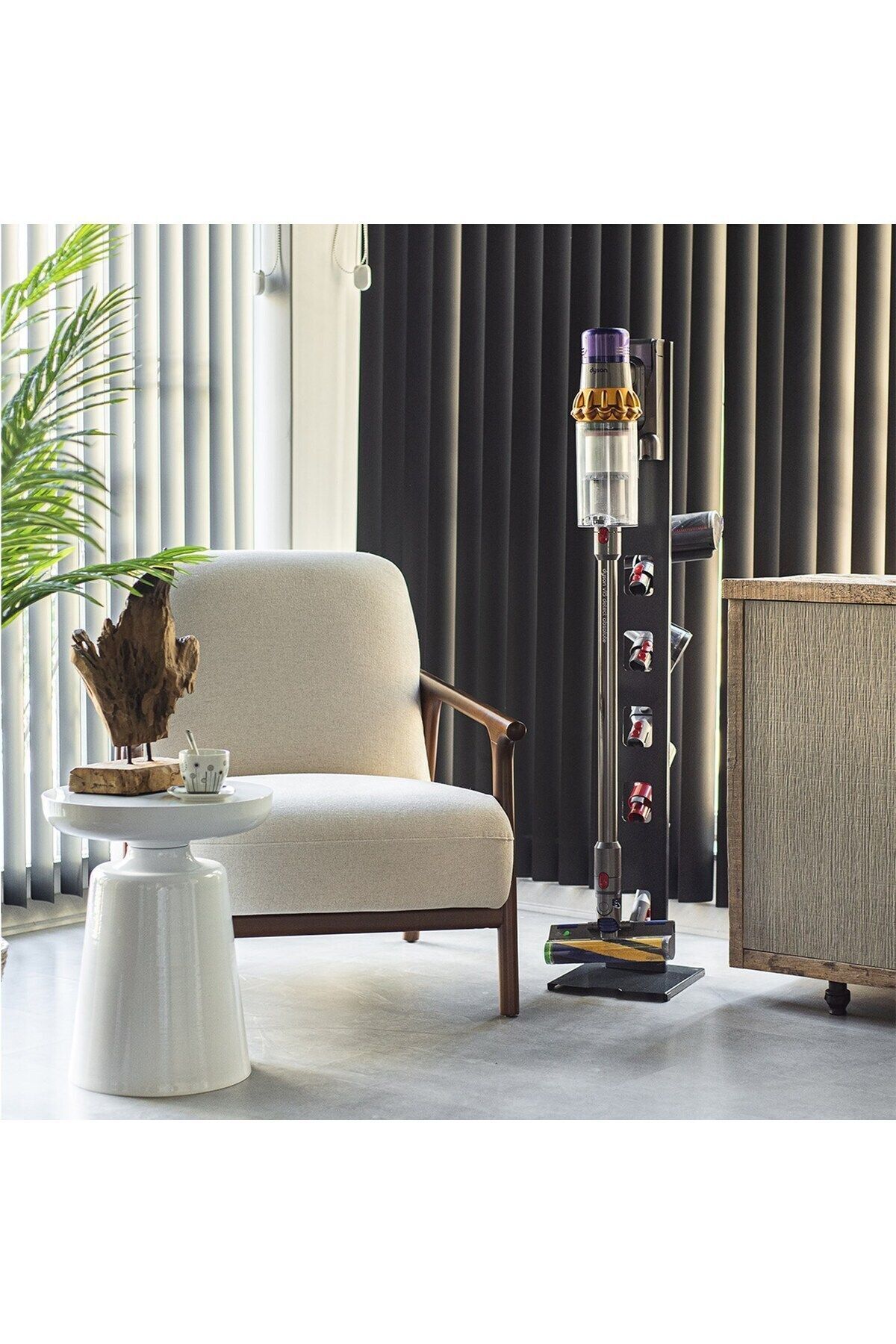 thorqtech-حامل مكنسة كهربائية عمودي متوافق مع Dyson Gen5 Detect متوافق مع موديلات Dyson 4