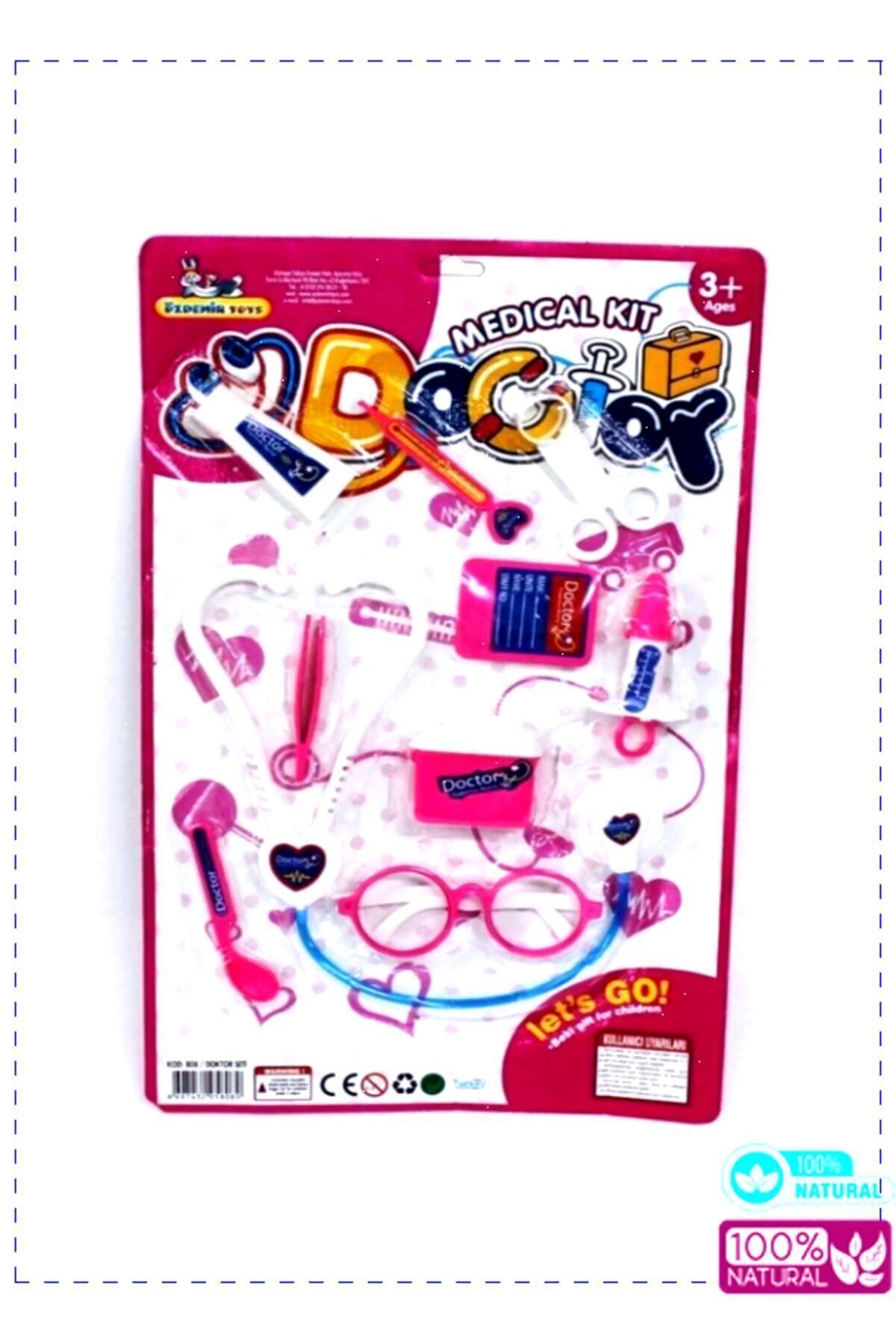 OMZ Kartela Doktor Seti  Egitici Oyuncak Kız Cocuk Oyuncak Erkek Cocuk Egitici Montessori Oyuncaklar fotoğrafı 2 (önizleme)