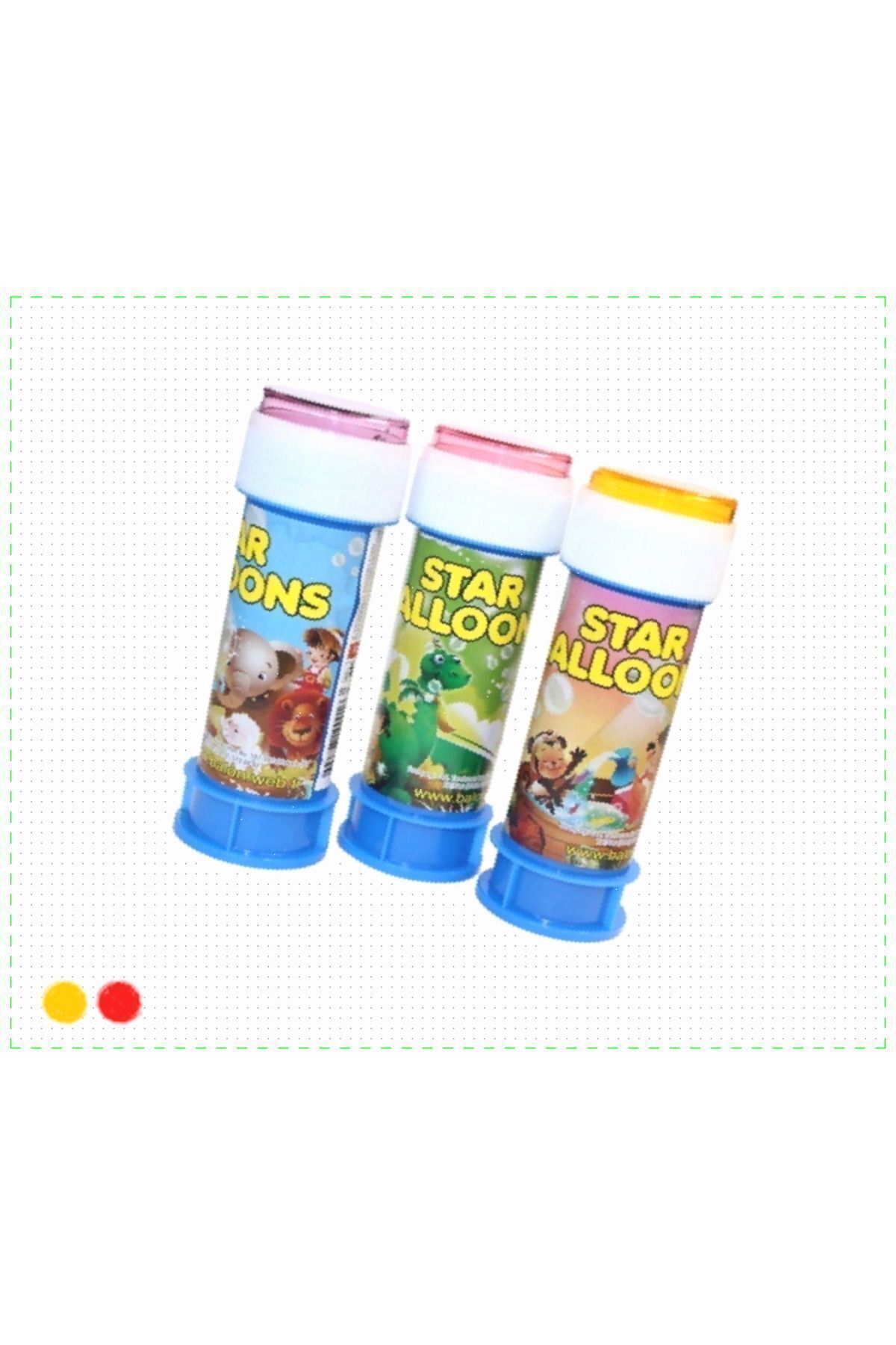 OMZ Star Bubbles Mini Baloncuk Köpük Oyuncakçı 3 Adet Zeka Zihin Geliştirme Cocuk Egitici Oyuncaklar fotoğrafı 4 (önizleme)