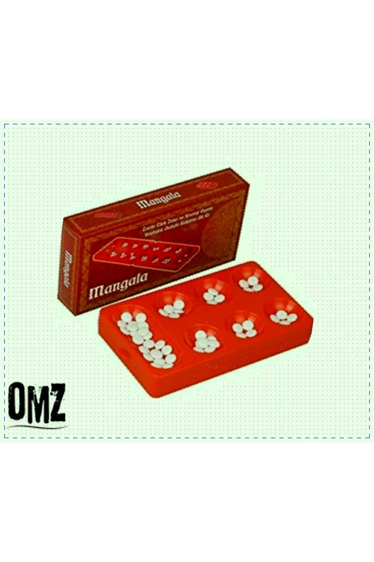 OMZ Mangala Türk Zeka Ve Strateji Oyunu 2 Adet -Kız Erkek Cocuk Egitici Montessori Oyuncaklar fotoğrafı 2 (önizleme)