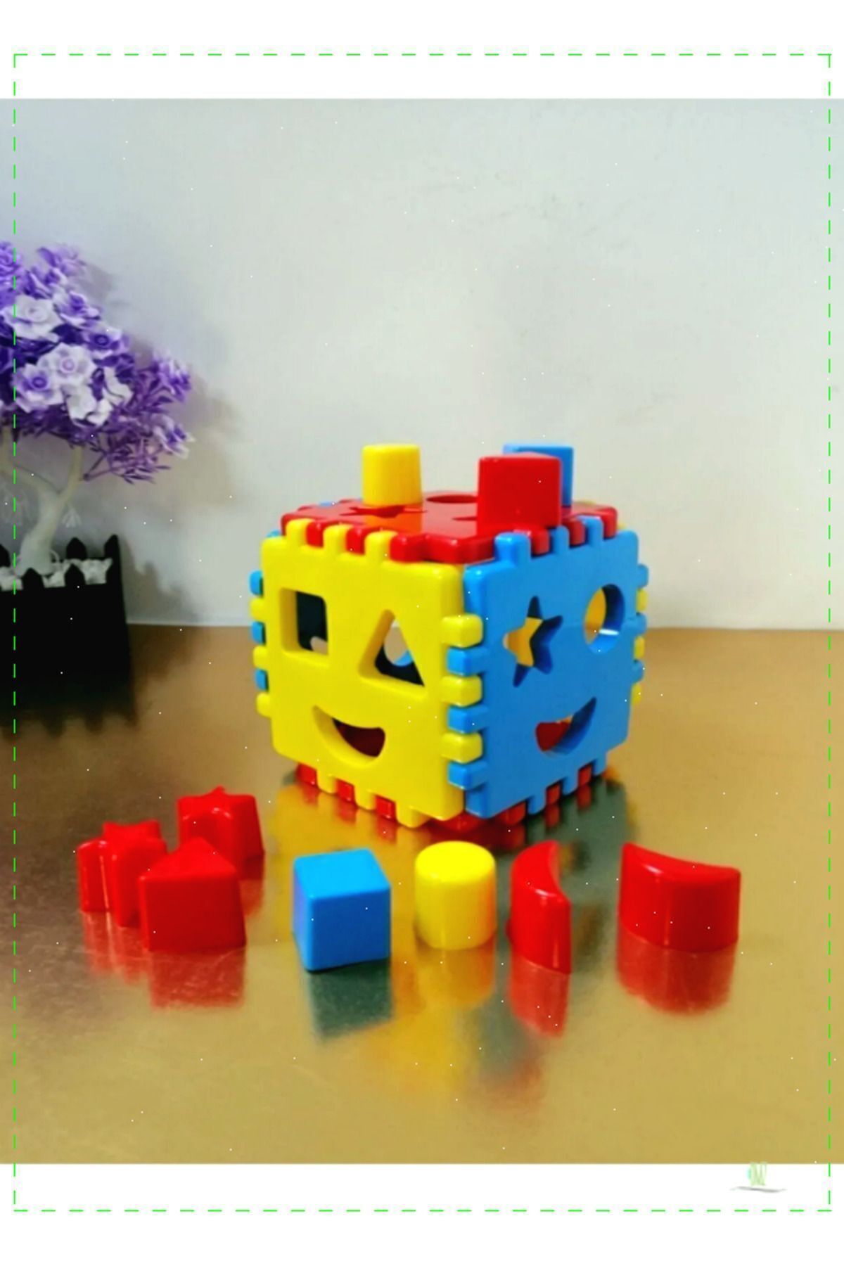 OMZ Şekilli Zeka Küpü I Love Iq Block 815 815 XKız Erkek Cocuk Egitici Montessori Oyuncaklar fotoğrafı 7 (önizleme)