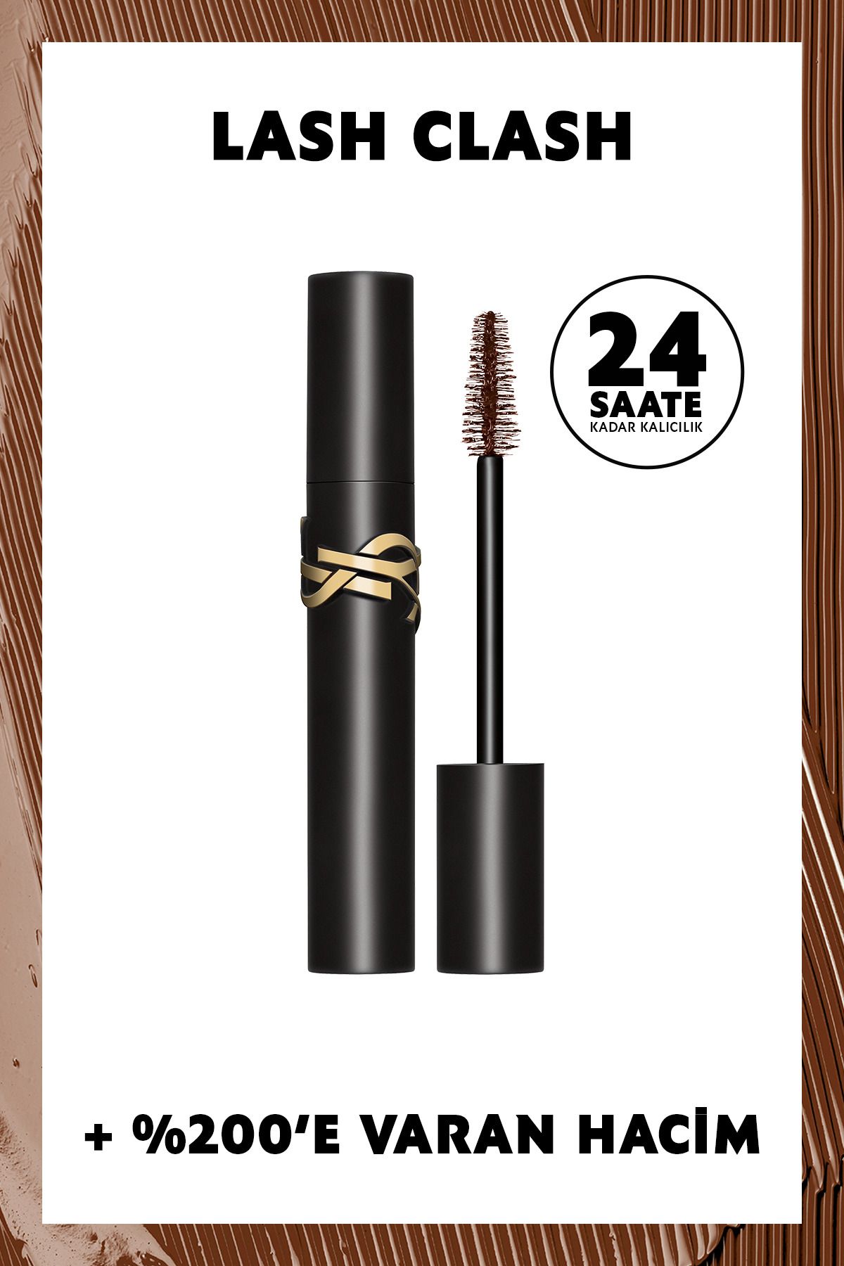 Тушь для ресниц Yves Saint Laurent Lash Clash Brown 3614273913799 LE200500